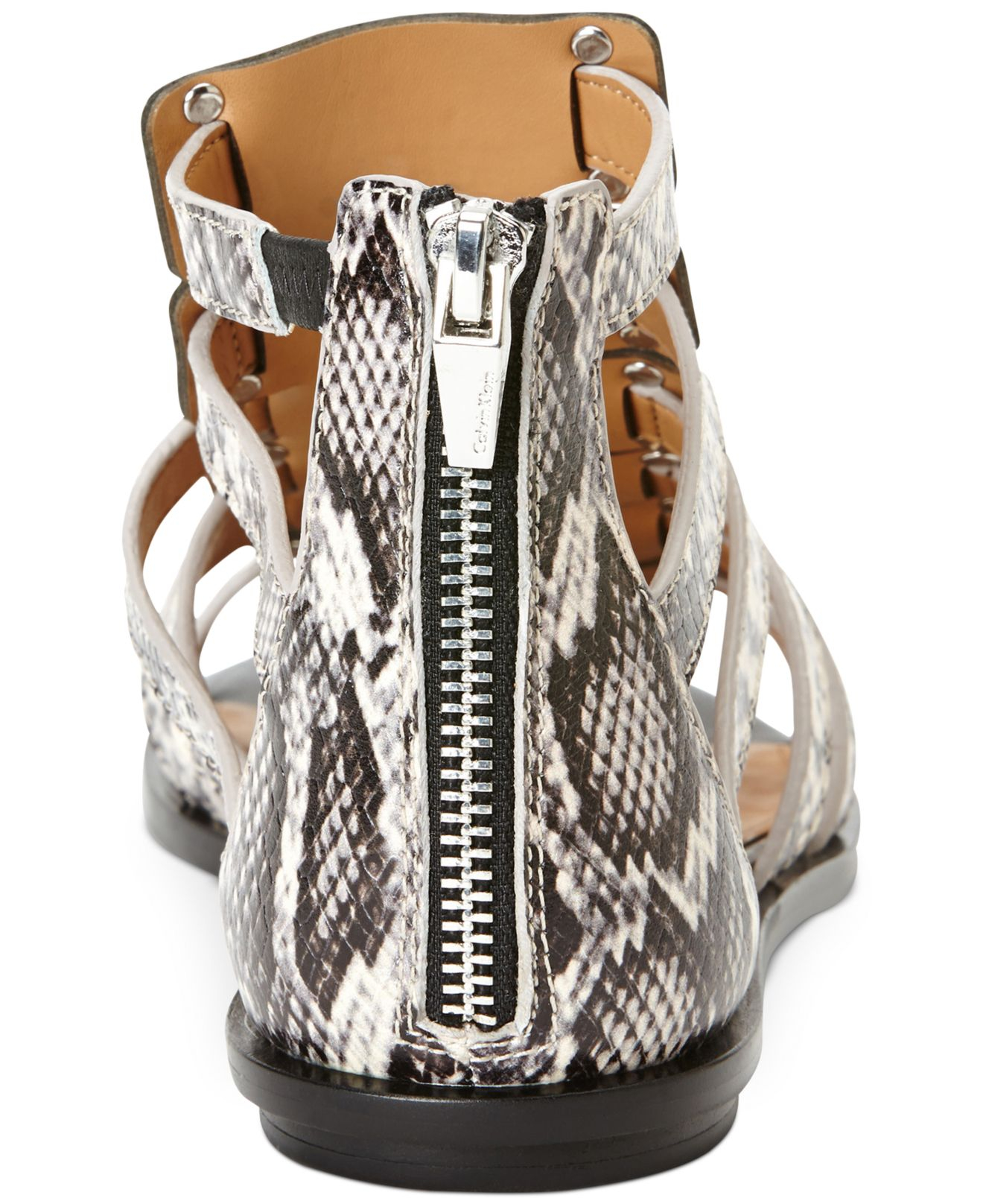 calvin klein gladiator sandals
