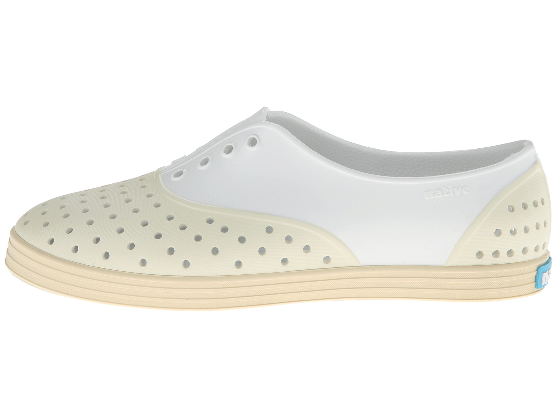 Native Shoes Jericho in Gray (Shell White/Bone White) | Lyst