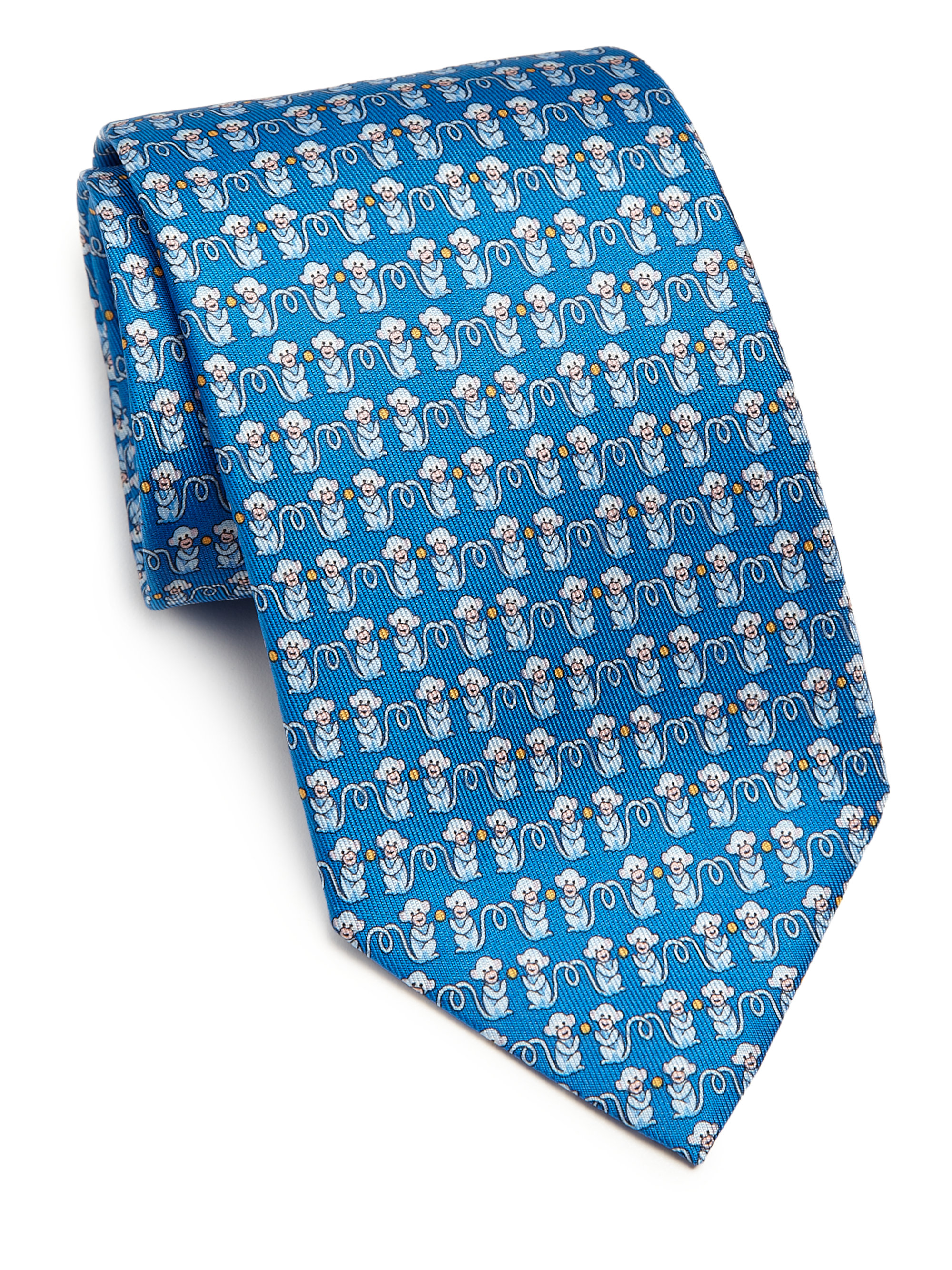 ferragamo monkey tie