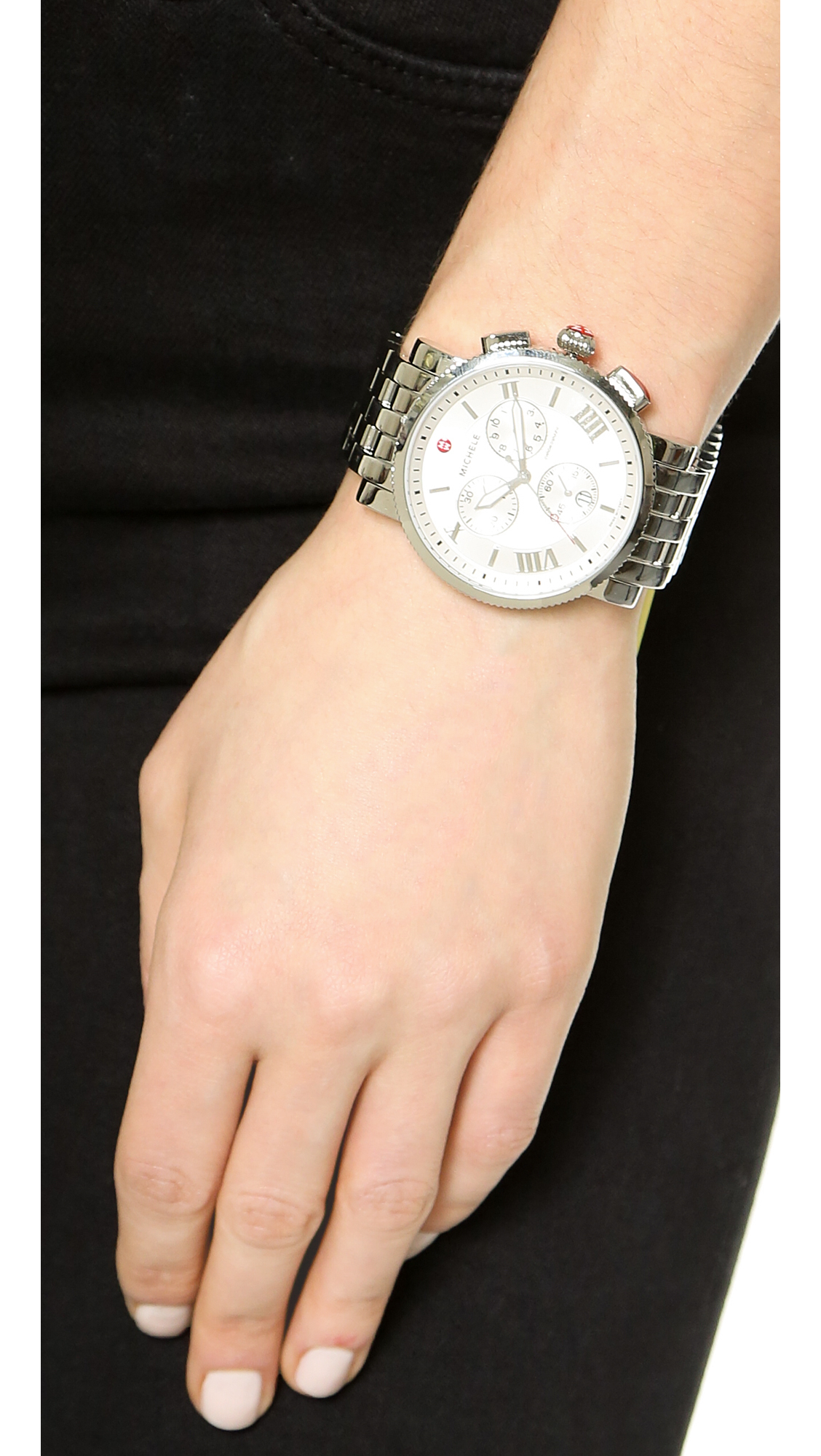 michele sport sail watch band