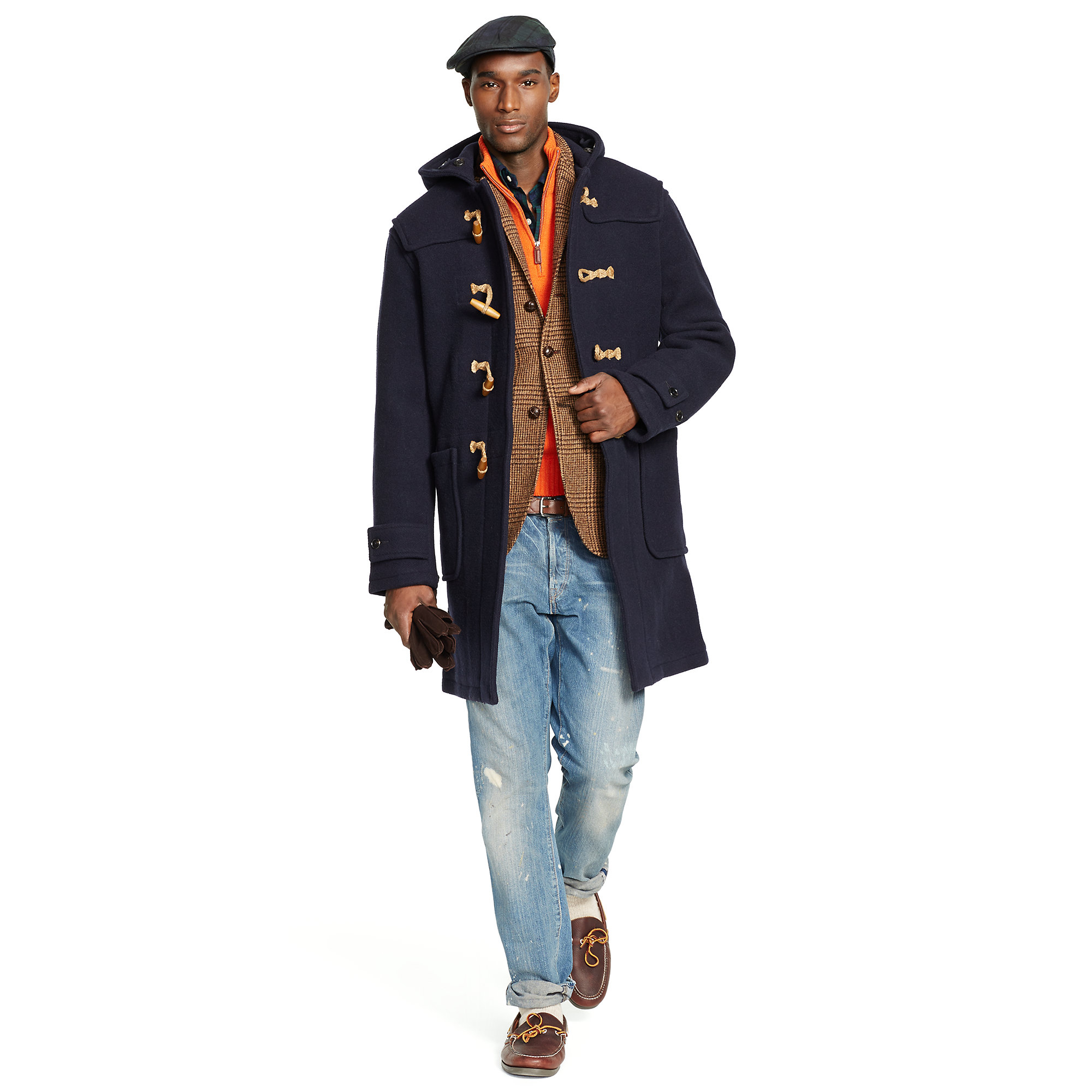 ralph lauren toggle coat