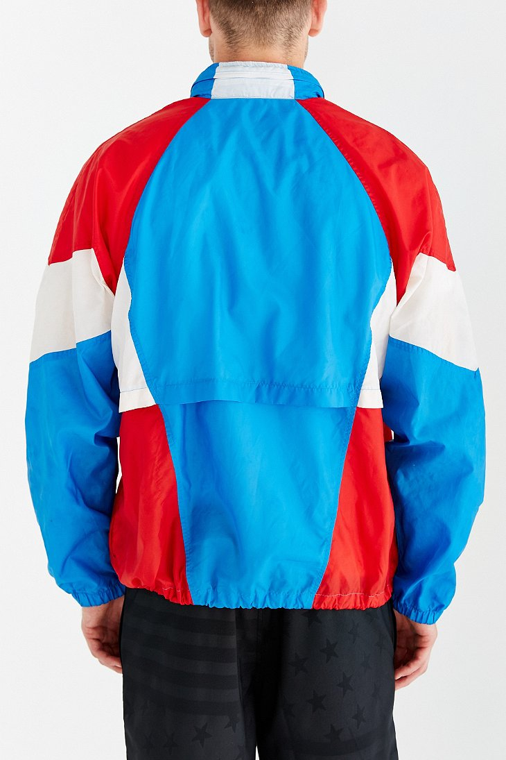 beheerder overtuigen neef Without Walls Vintage Nike Red White + Blue Windbreaker Jacket for Men |  Lyst