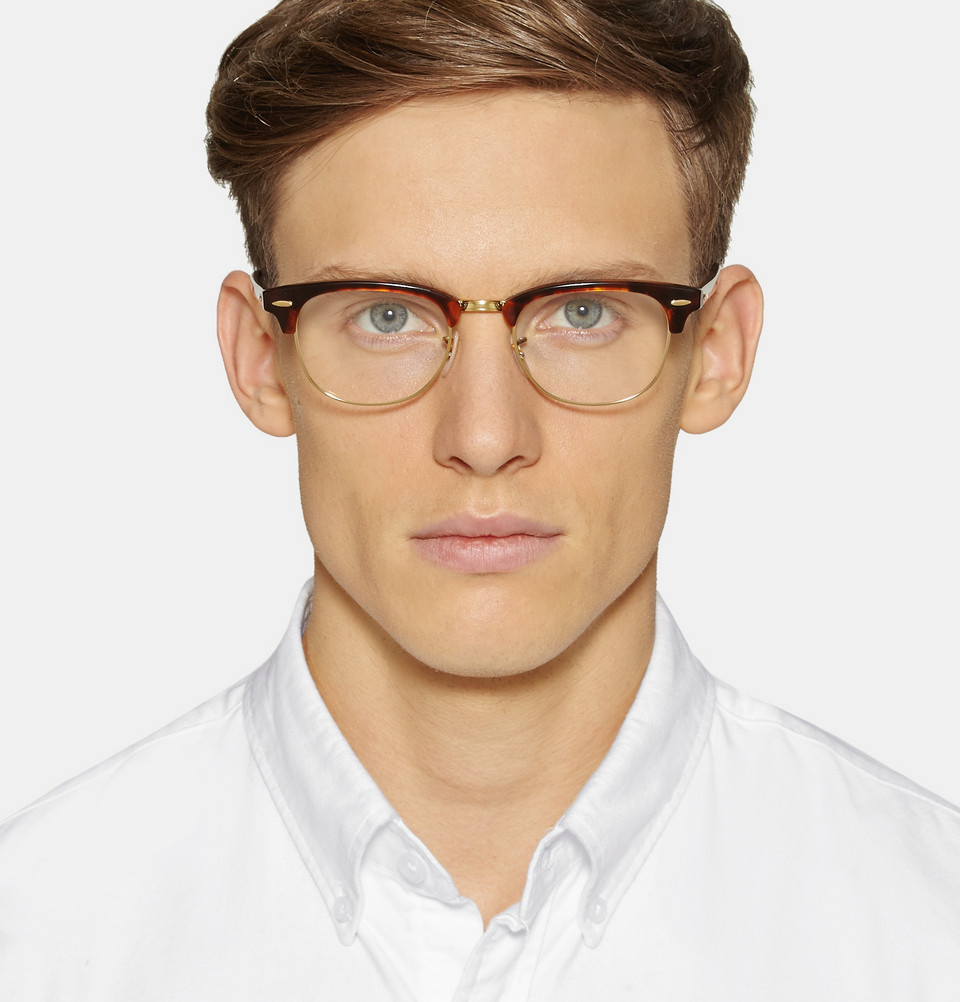 mens clubmaster eyeglasses