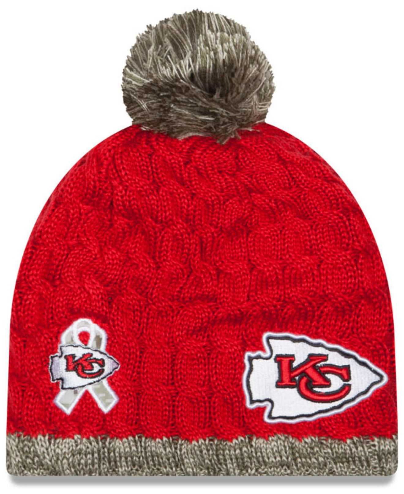 chiefs salute to service beanie
