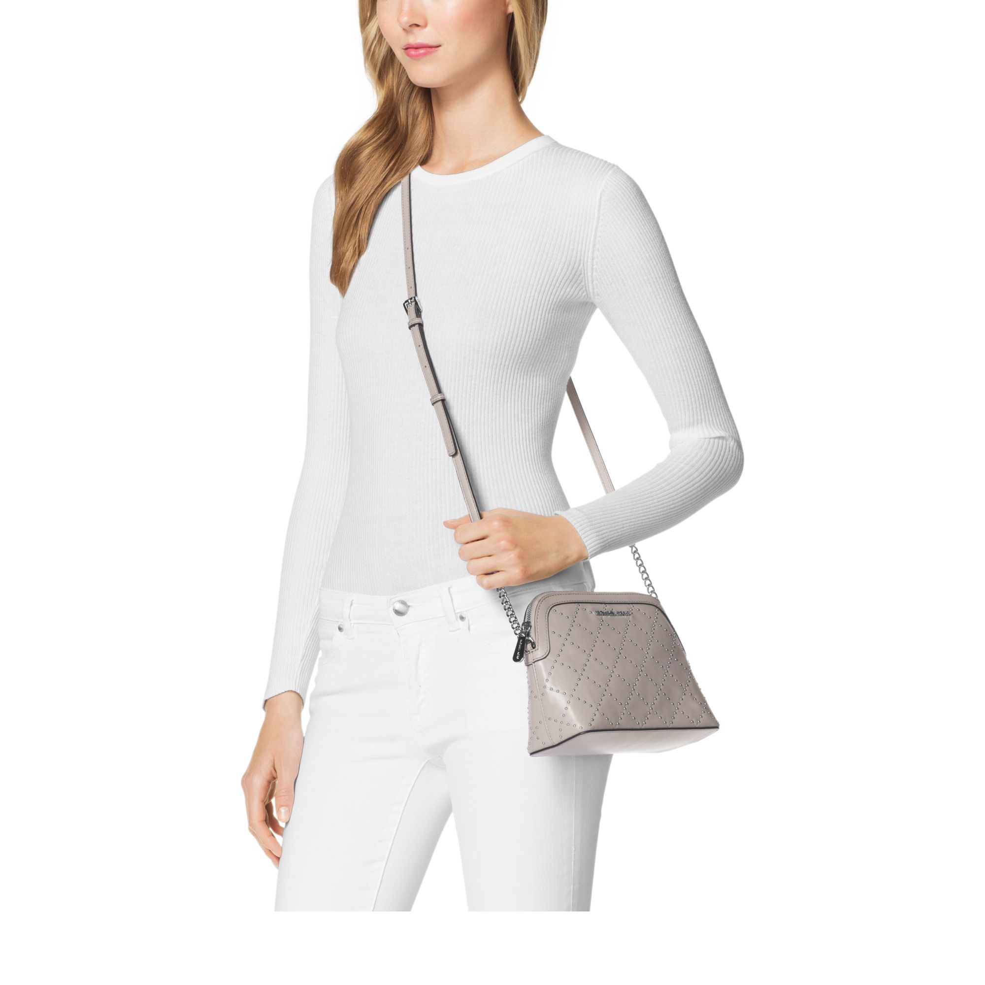 Michael michael kors cindy large saffiano leather crossbody best sale