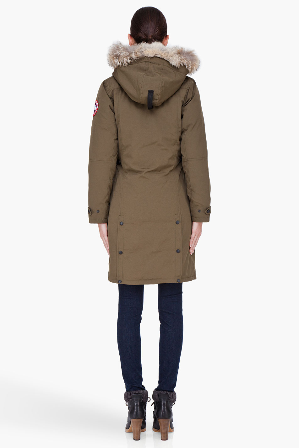 olive green canada goose jacket