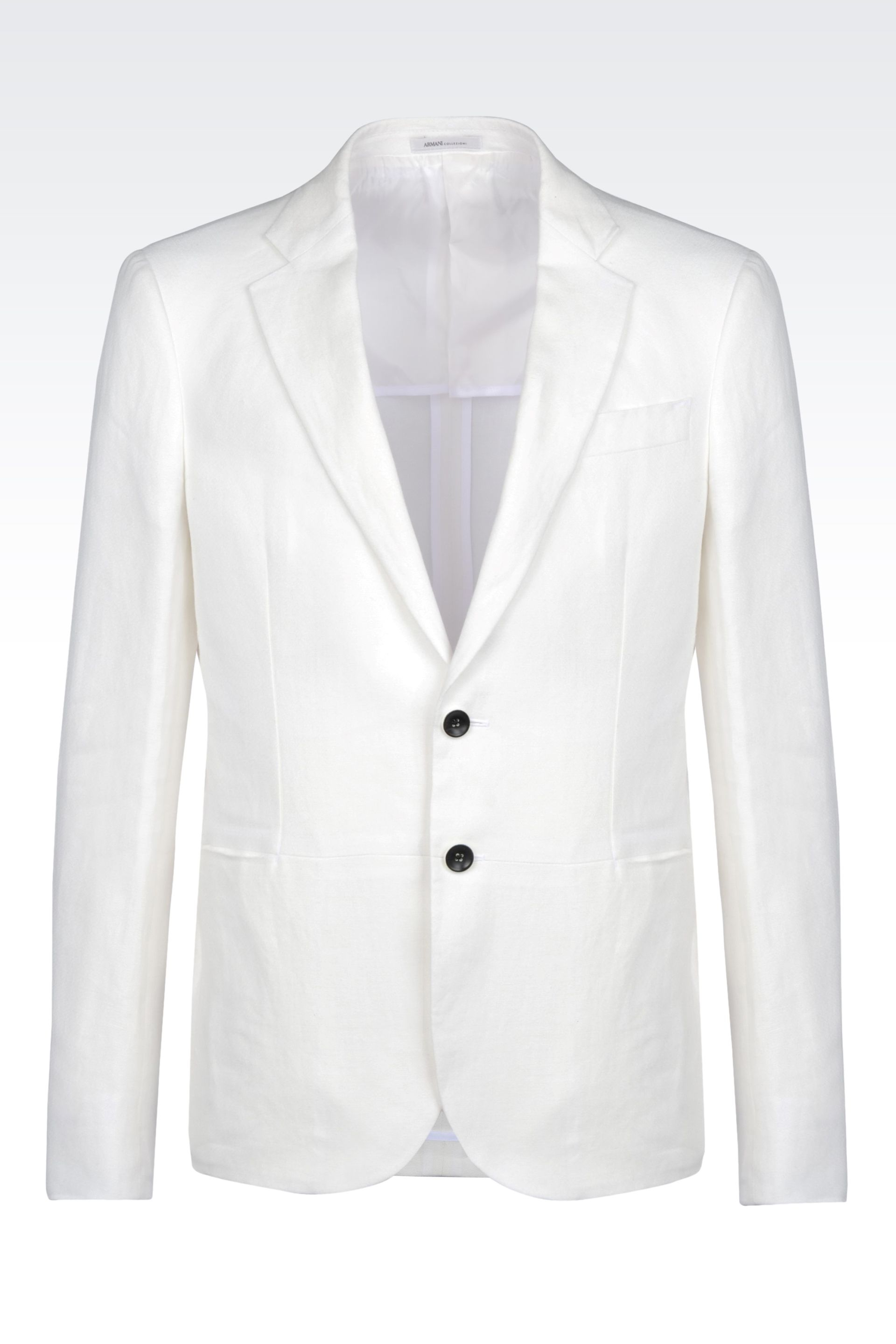 armani jacket white