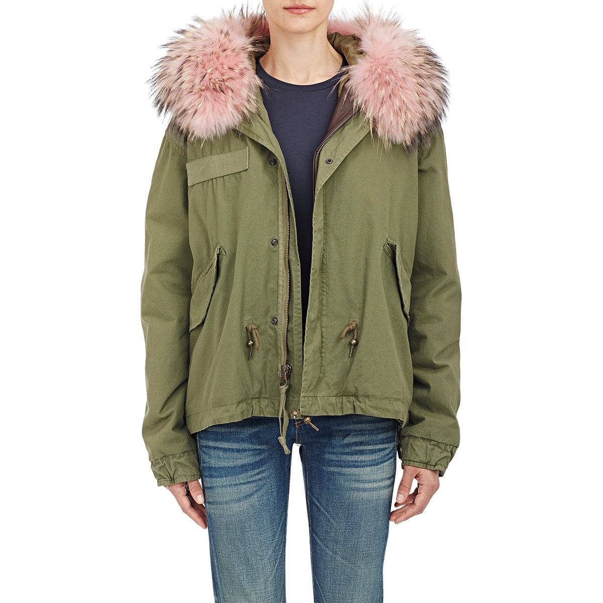 Lyst Mr & Mrs Italy Women's Furtrimmed Parka in Green