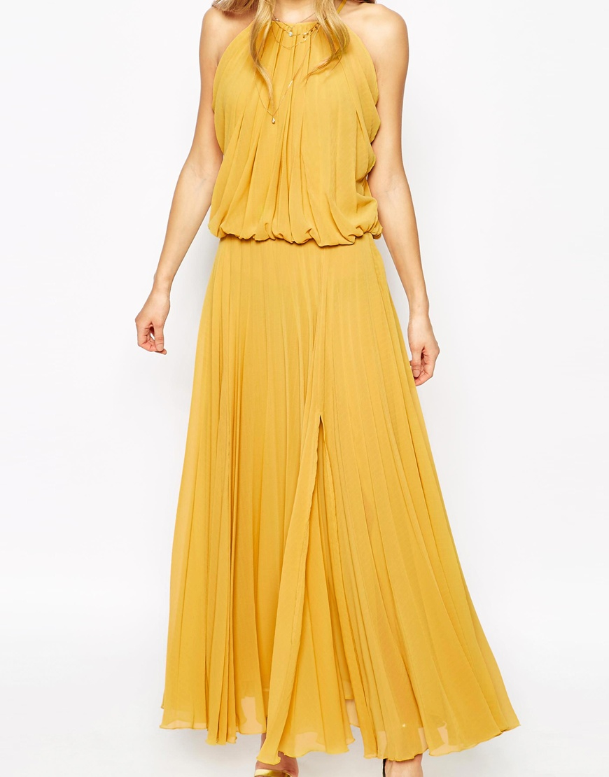 mango yellow color dress