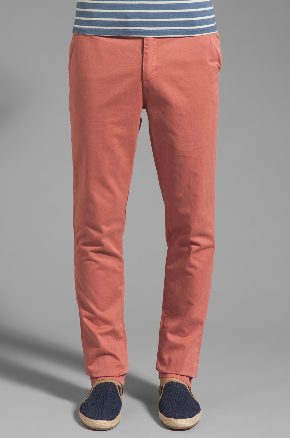 salmon chinos mens