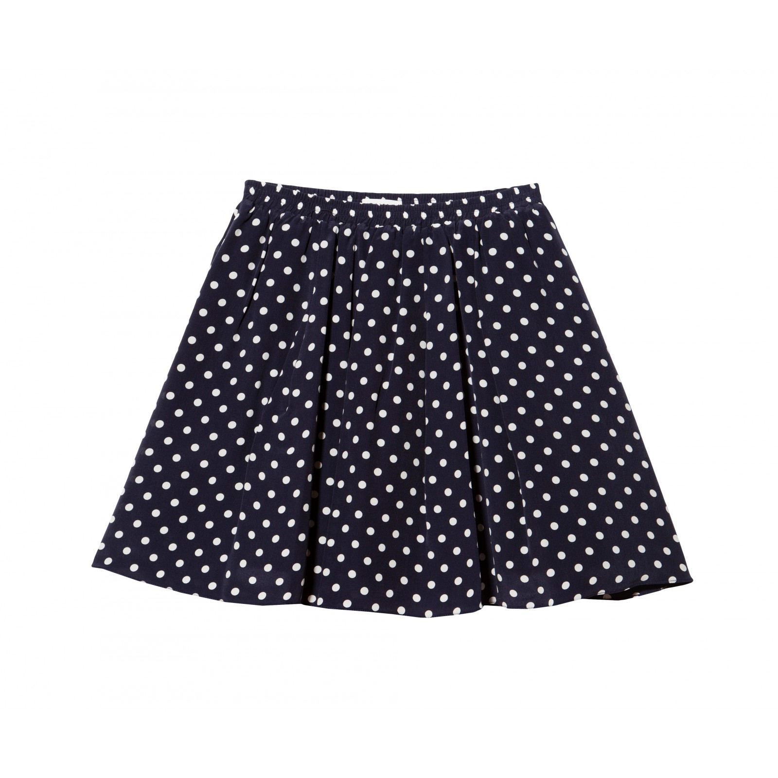 Suno Polka Dot Mini Skirt in Blue (navy) | Lyst