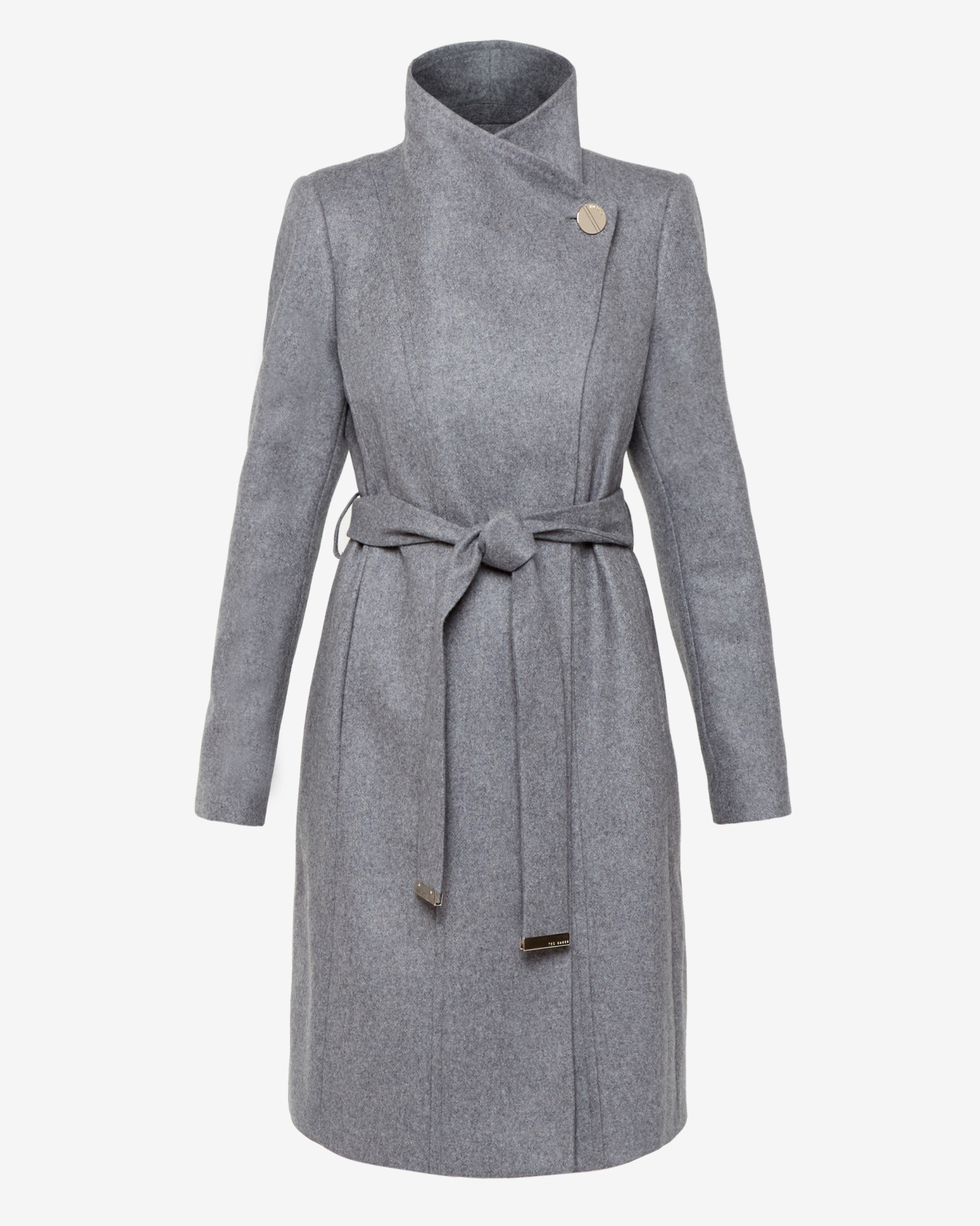 ted baker gray coat