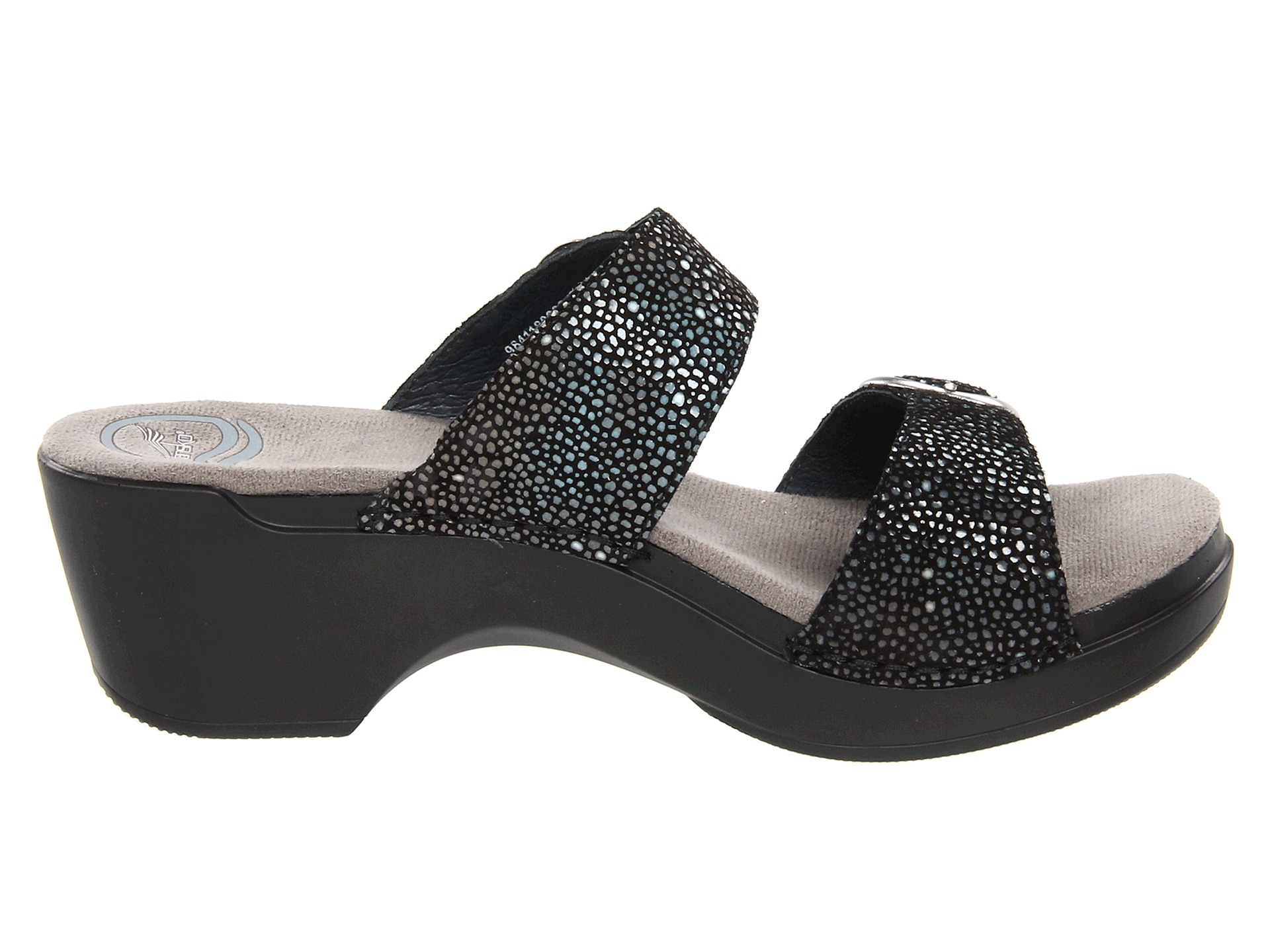 Dansko Leather Sophie Stained Glass Sandals in Black Lyst Dansko Leather Sophie Stained Glass Sandals in Black Lyst