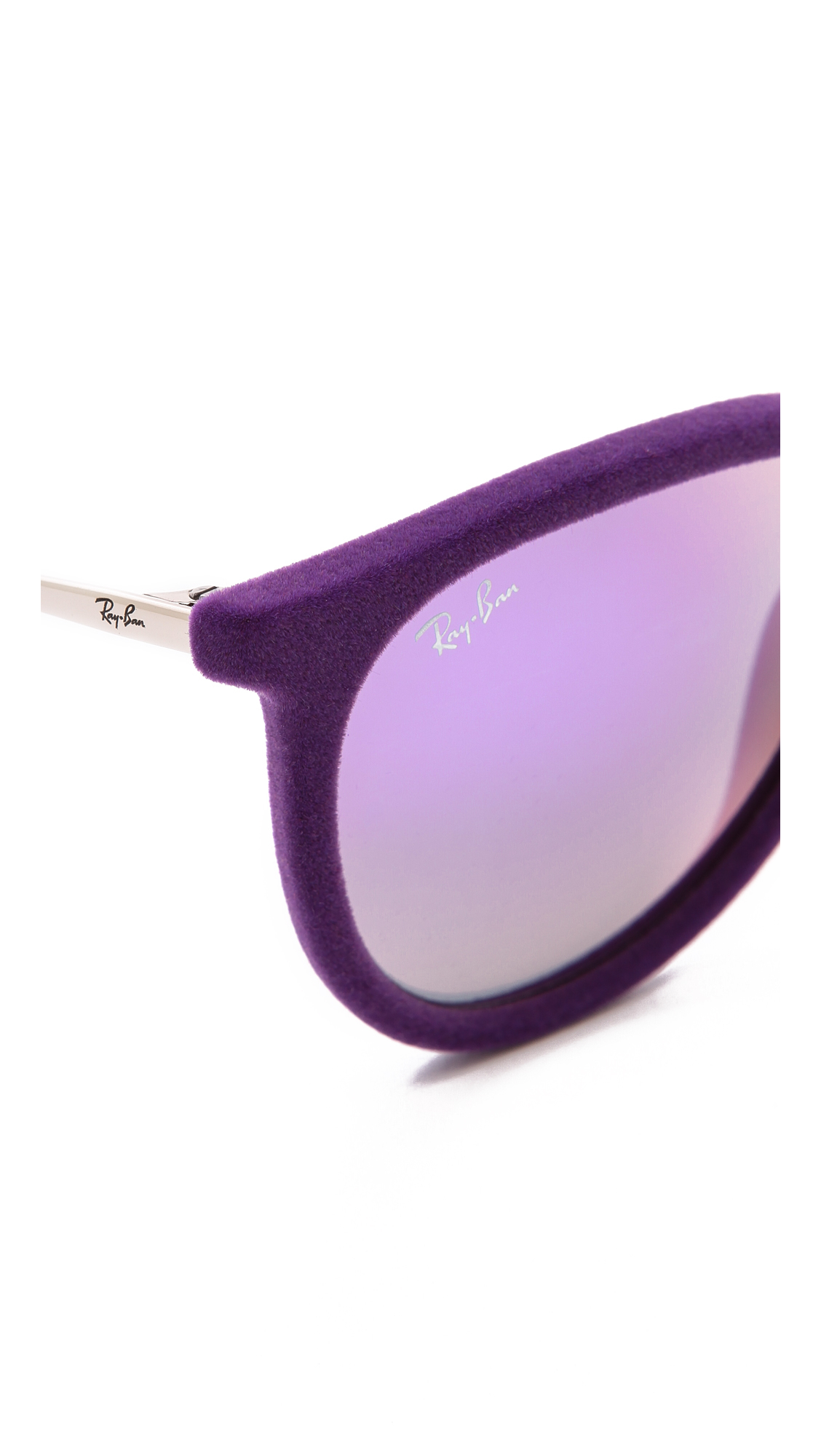 Lyst - Ray-Ban Erika Velvet Sunglasses - Violet in Purple