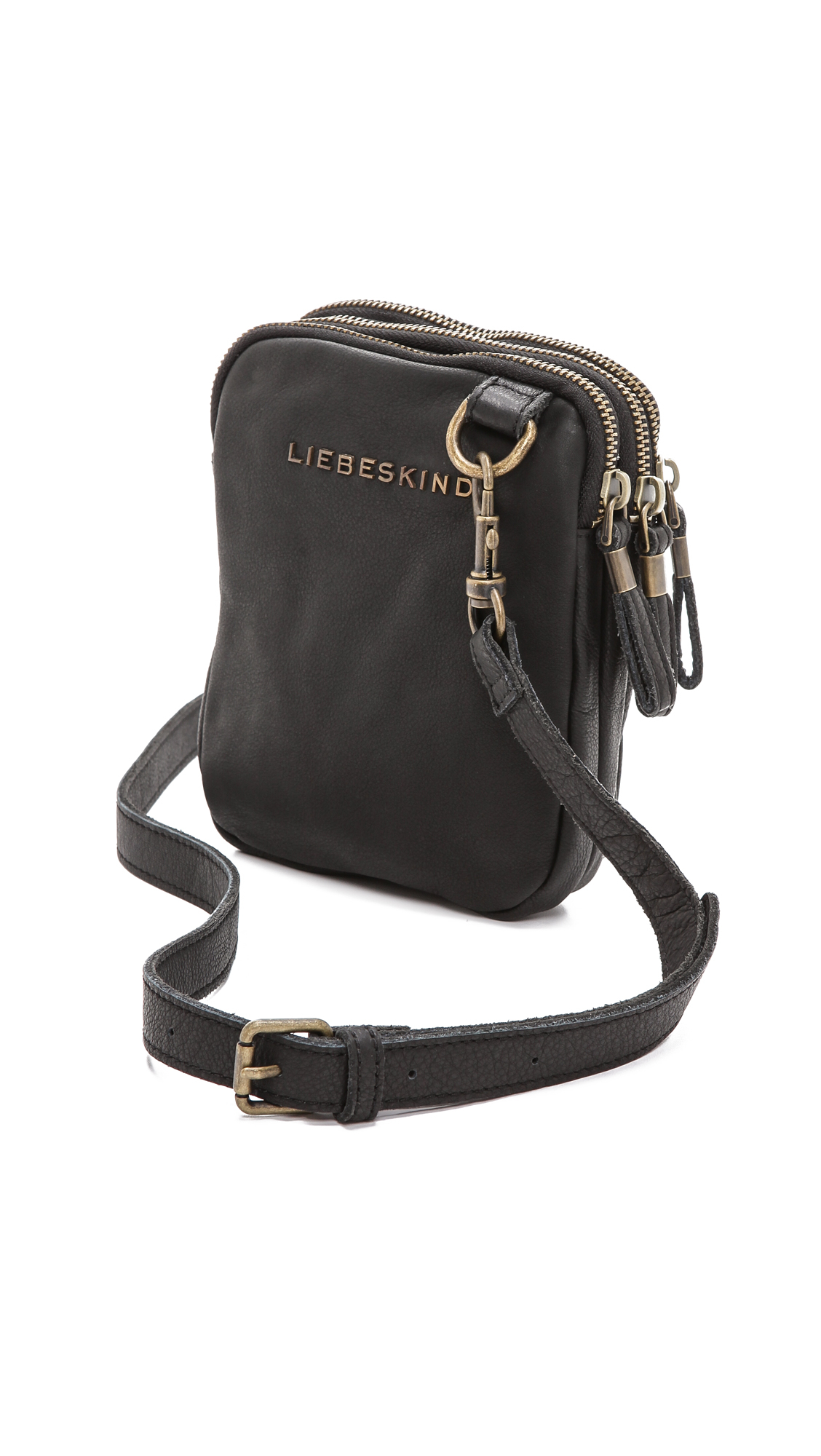 Liebeskind Berlin Tibby B Cross Body Bag Black | Lyst