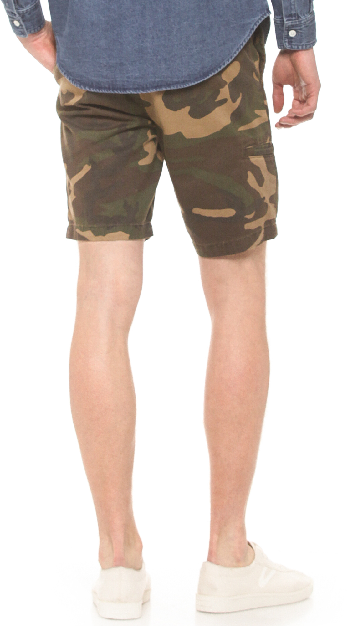 Lyst Baldwin Denim Camo Ryan Shorts in Green for Men