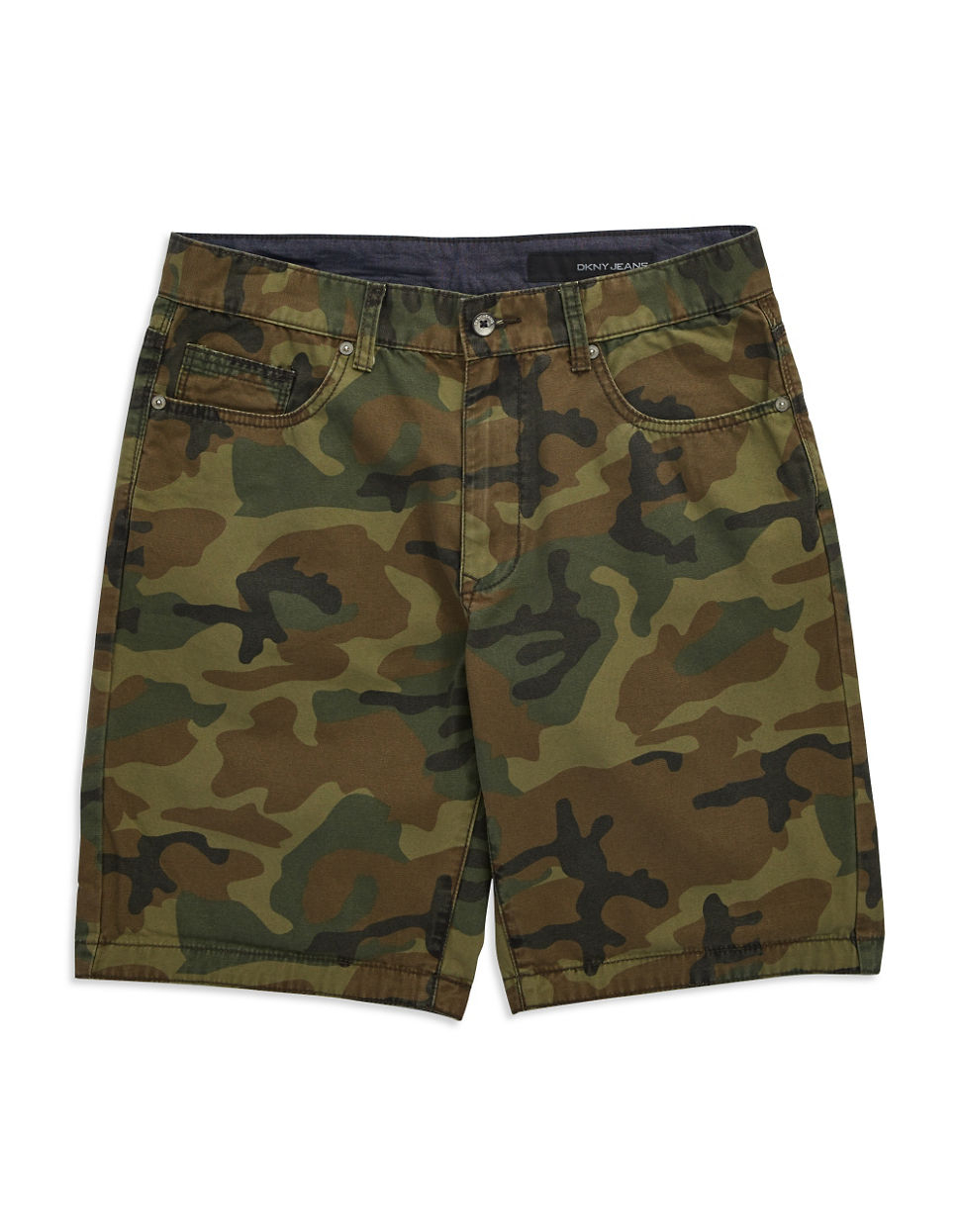 Dkny Camouflage Shorts in Green for Men Lyst