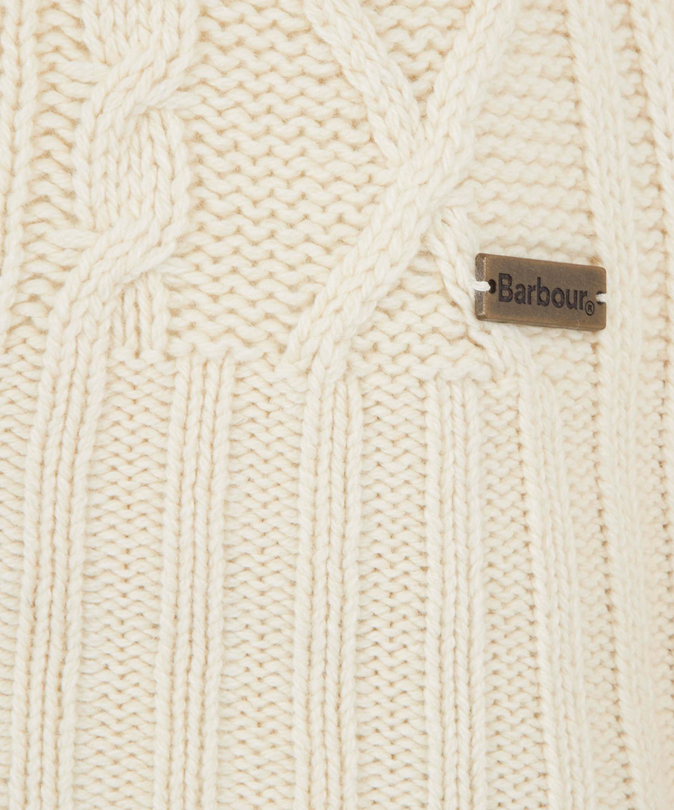 barbour cream jumper