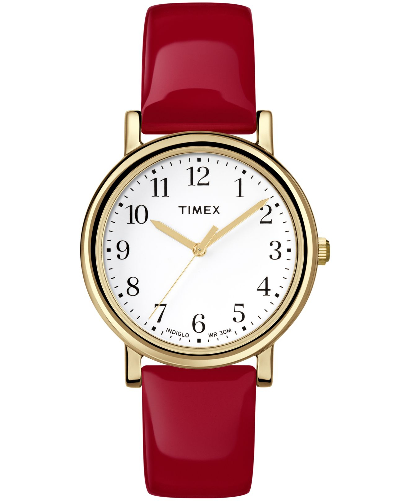 red timex watch