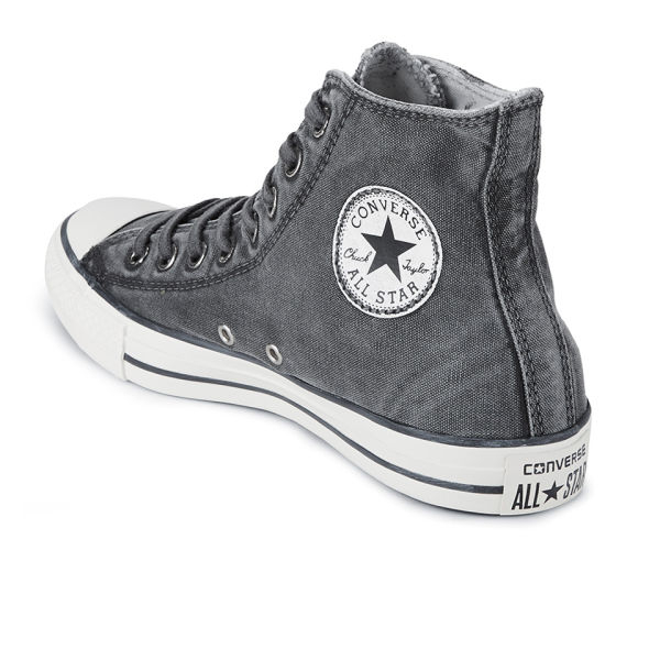 converse washed black