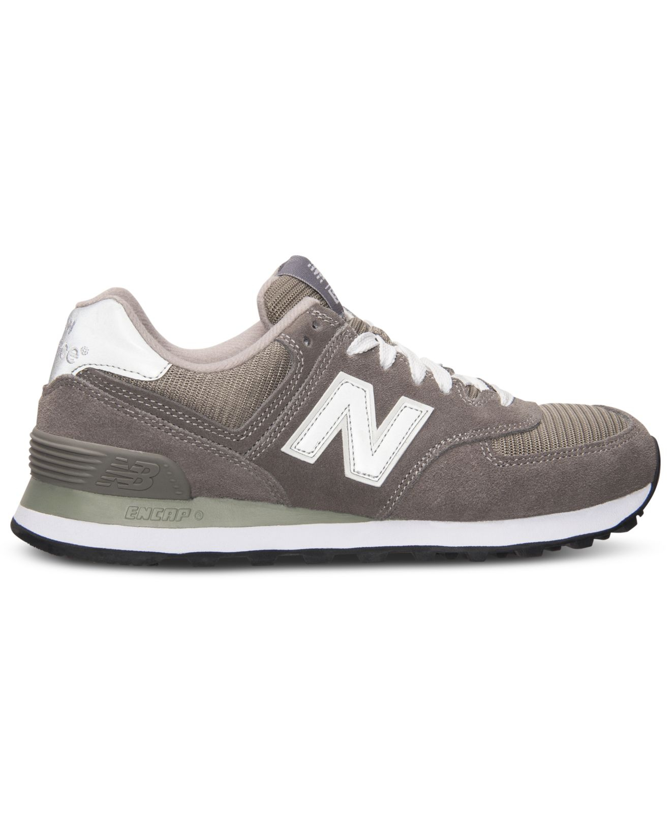 New Balance Women's 574 Core Casual Sneakers From Finish Line in Gray ...