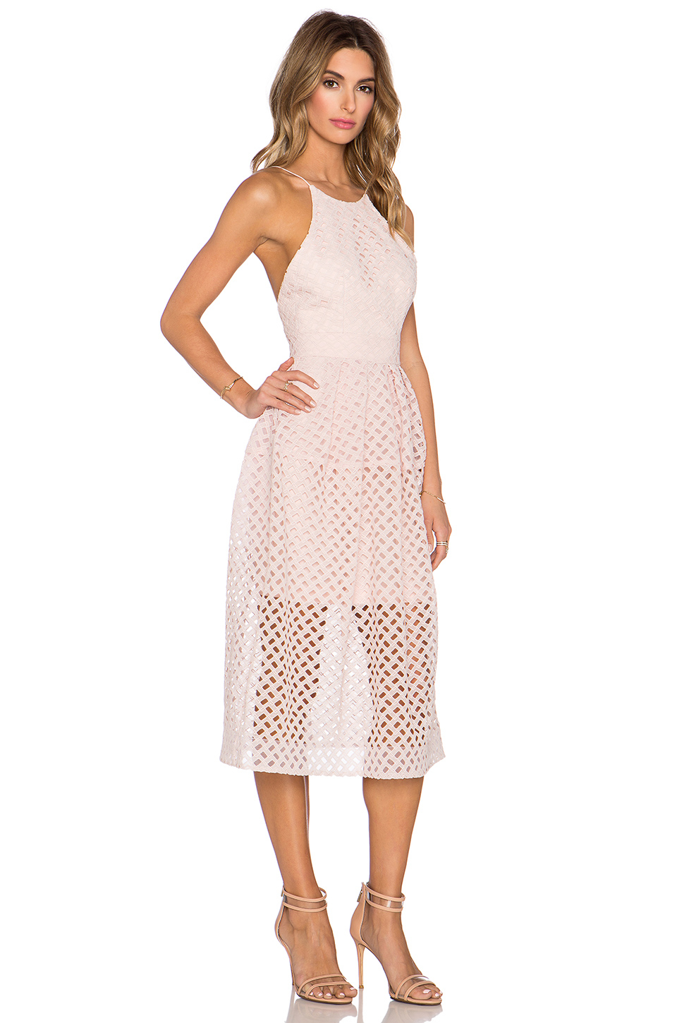 nicholas lace ball dress