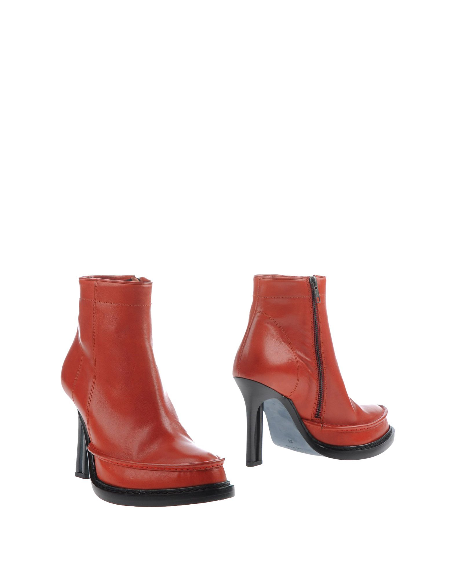 ann demeulemeester tapered heel ankle boots