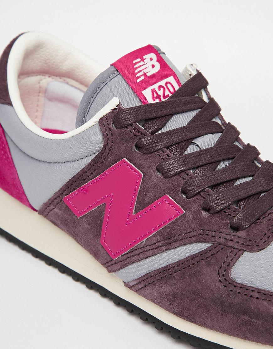 new balance 420 pink trainers