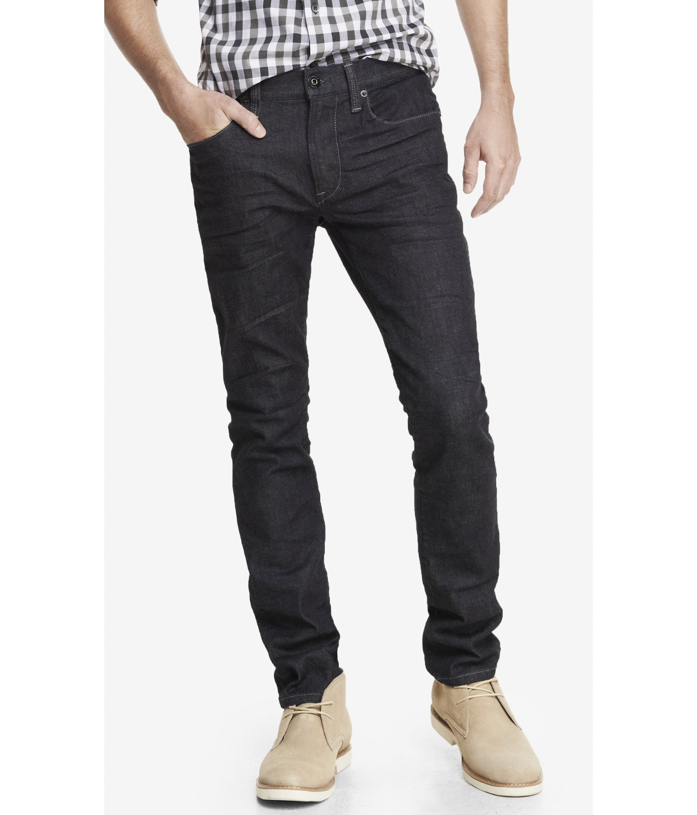 Express Cotton Alec Super Skinny Jean 