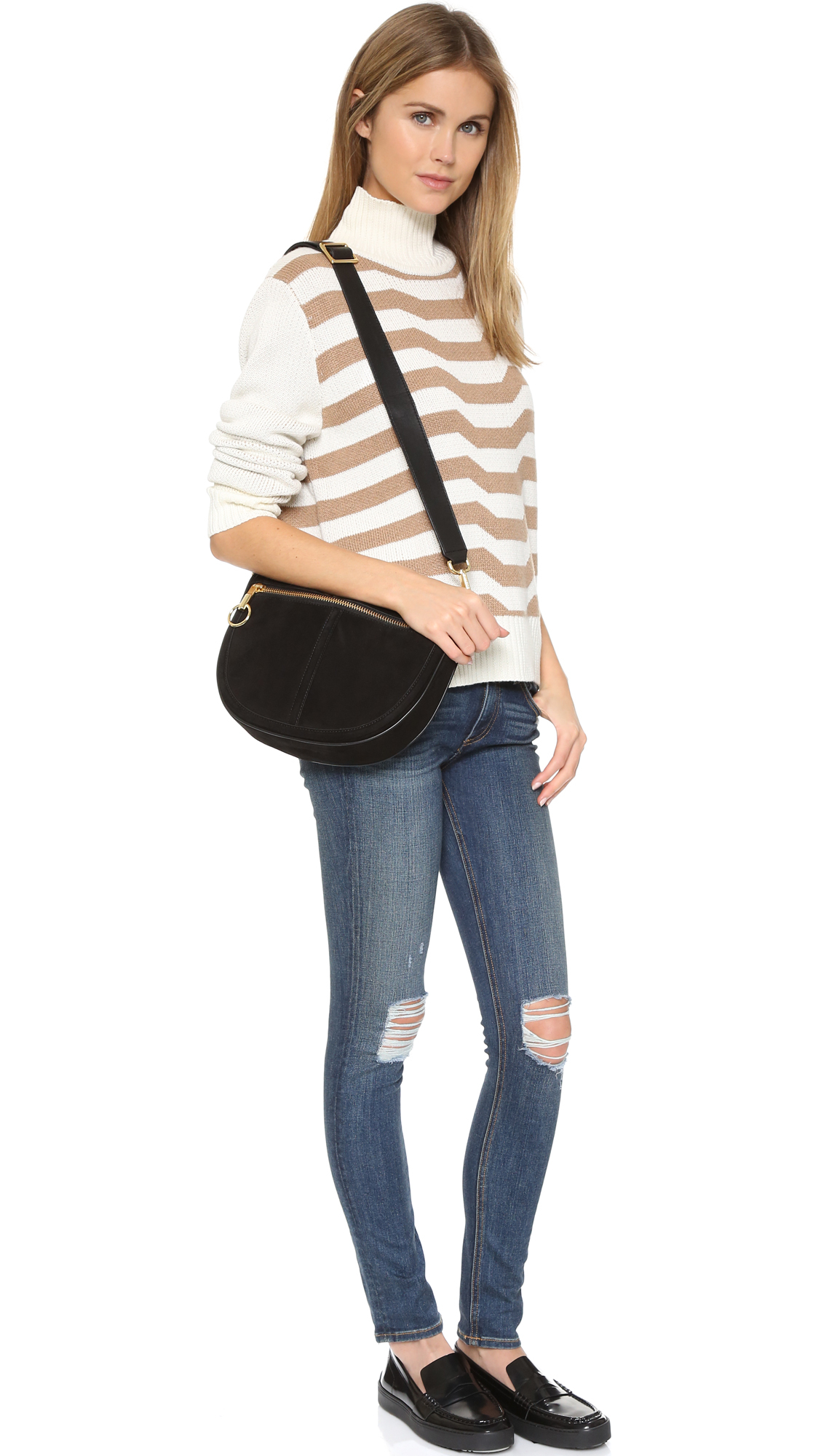 elizabeth and james zoe saddle bag