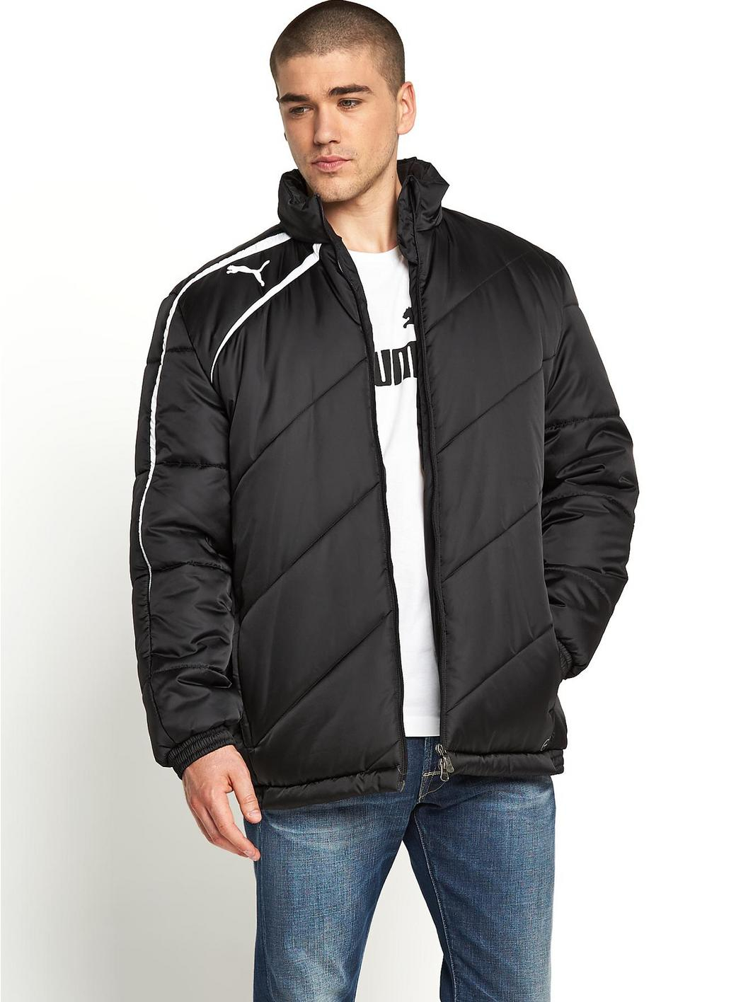 Puma Mens Spirit Stadium Jacket in Black for Men | Lyst