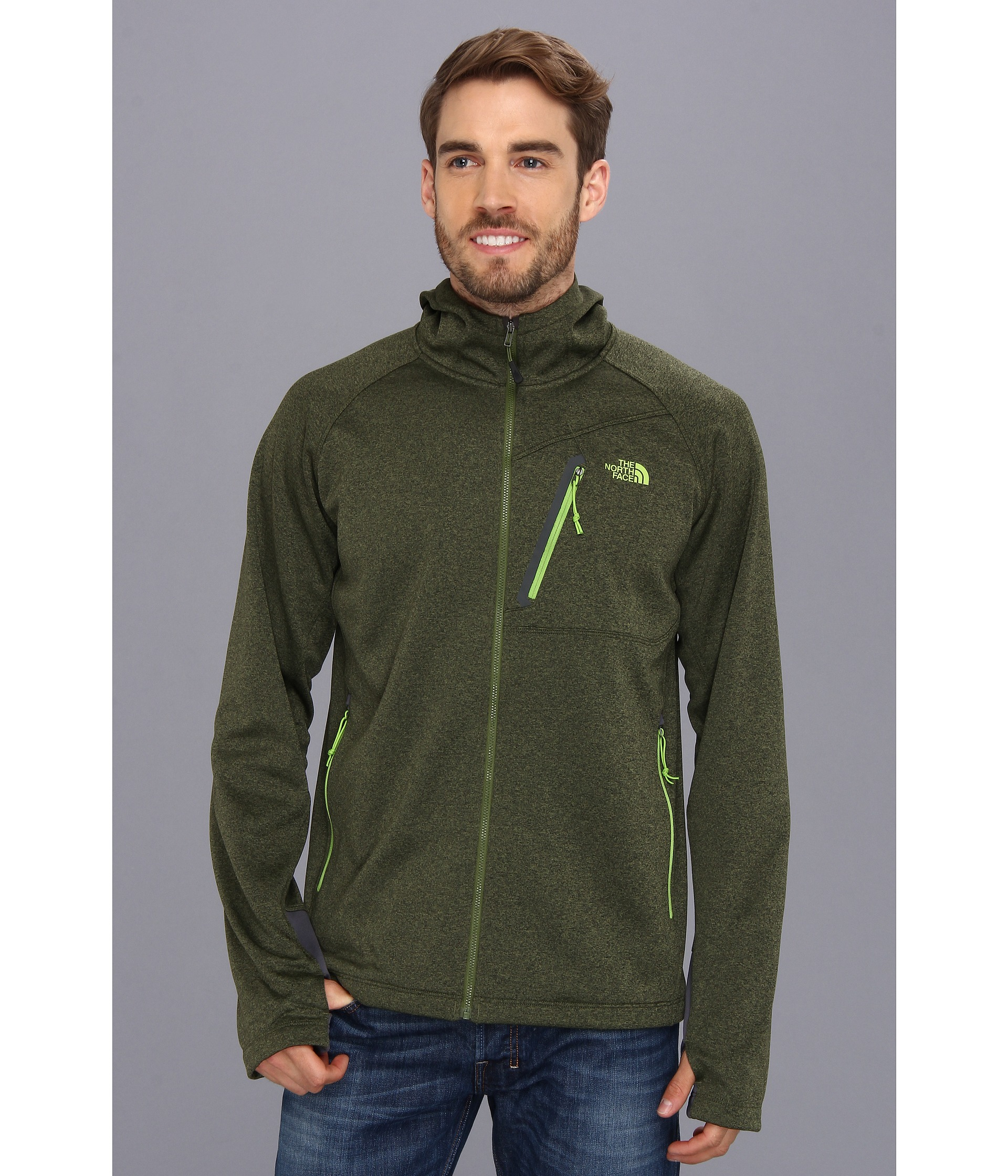 north face canyonlands full zip hoodie
