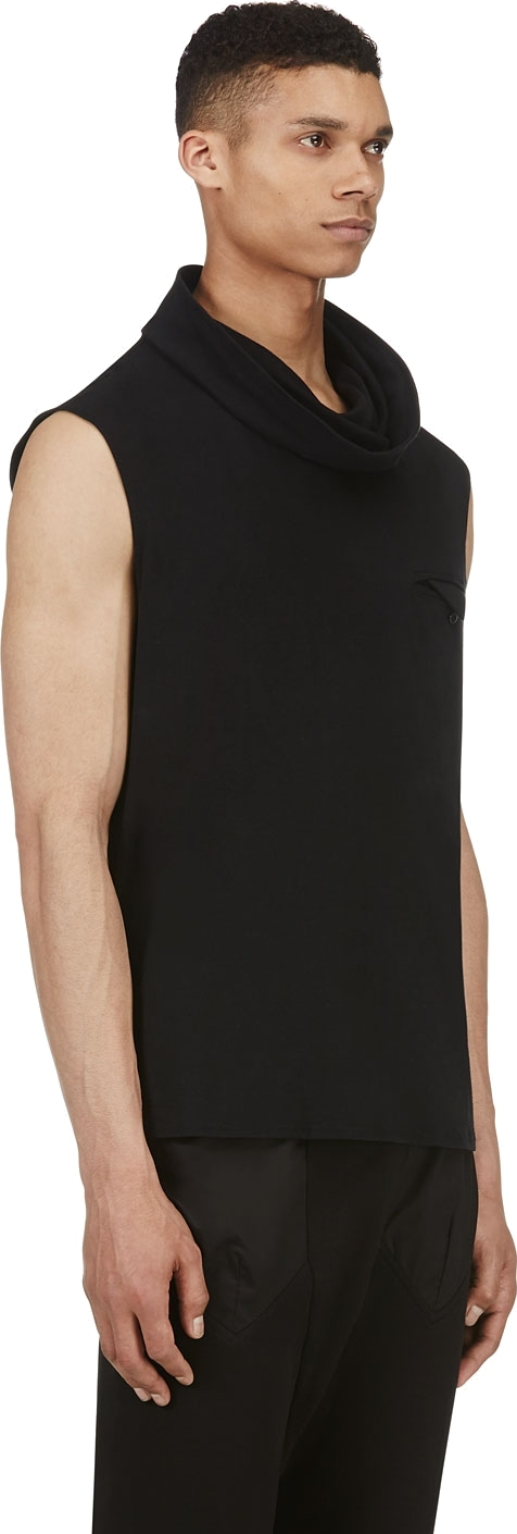 turtleneck tank top mens