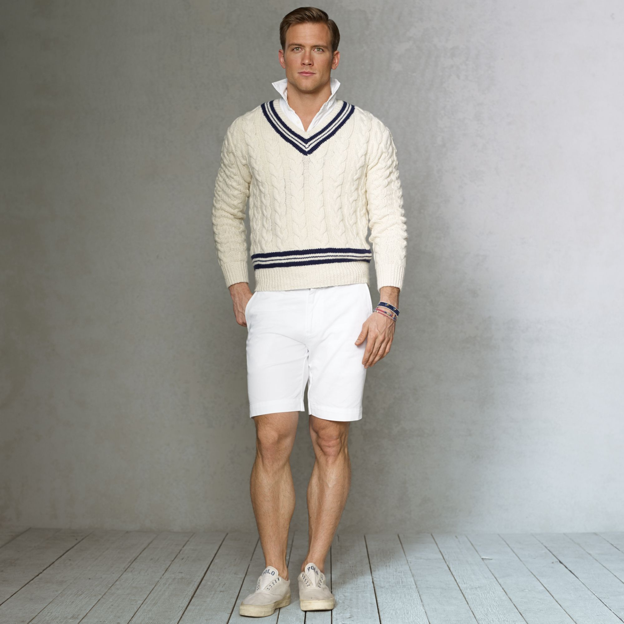 ralph lauren cable knit jumper mens sale
