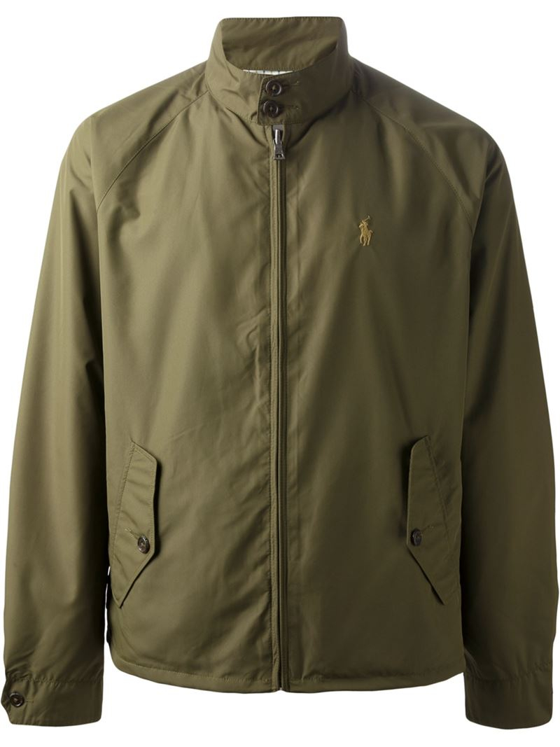 Polo Ralph Lauren Harrington Jacket in Green for Men - Lyst