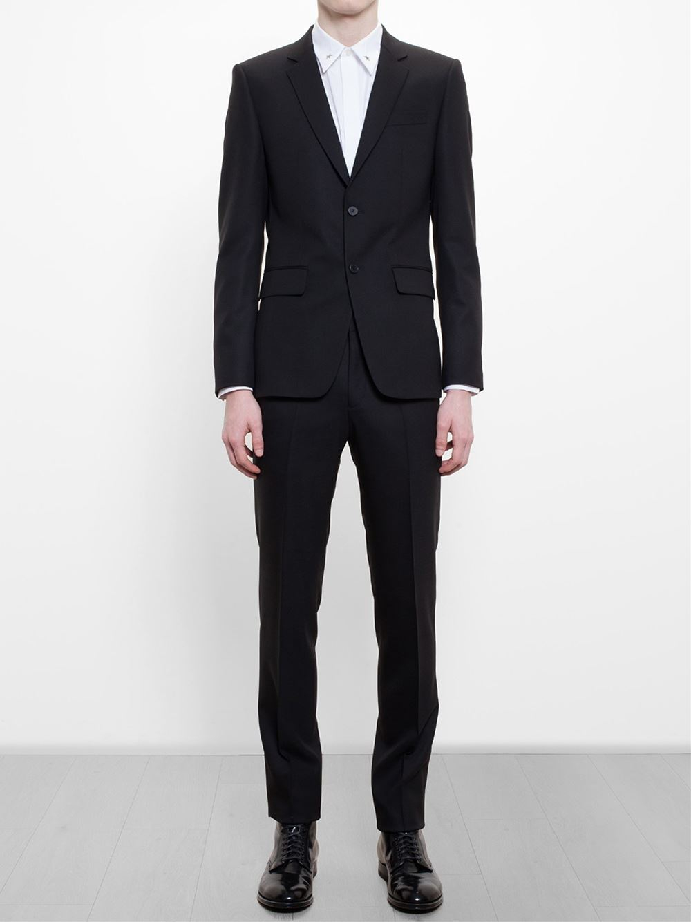 Lyst - Givenchy Classic Slim Suit in Black for Men