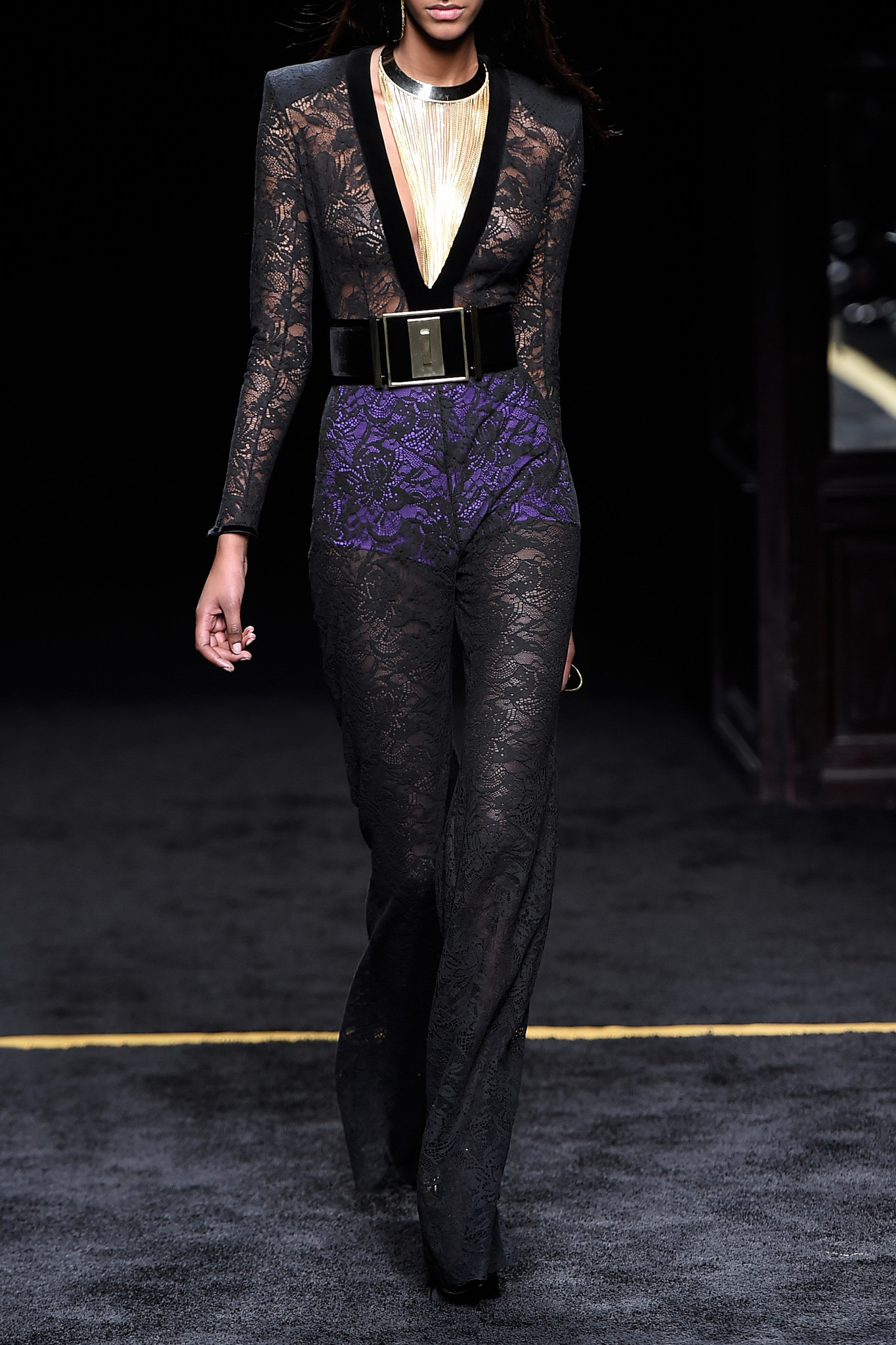 balmain jumpsuit