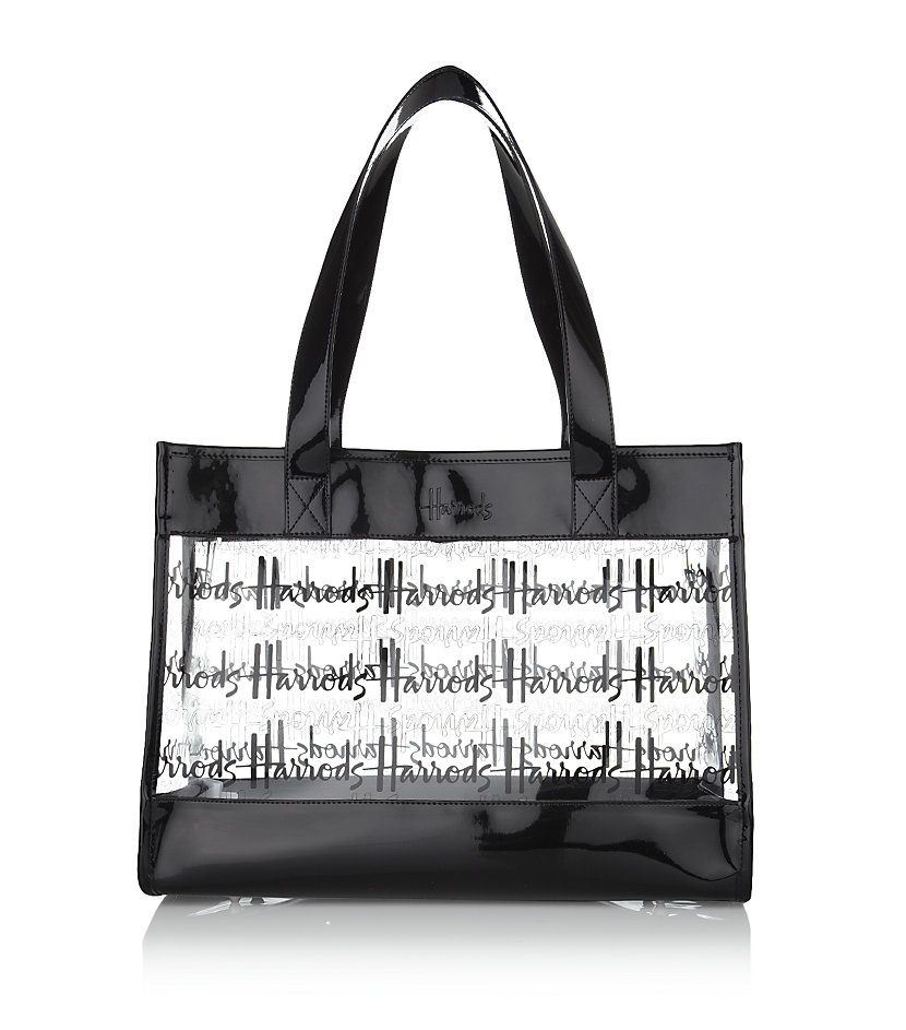 harrods transparent bag