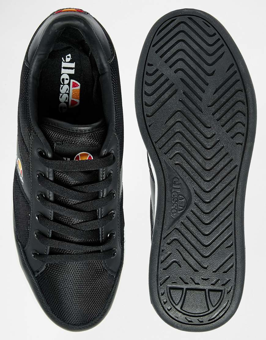 ellesse black trainers