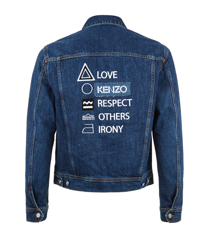 kenzo denim jacket mens
