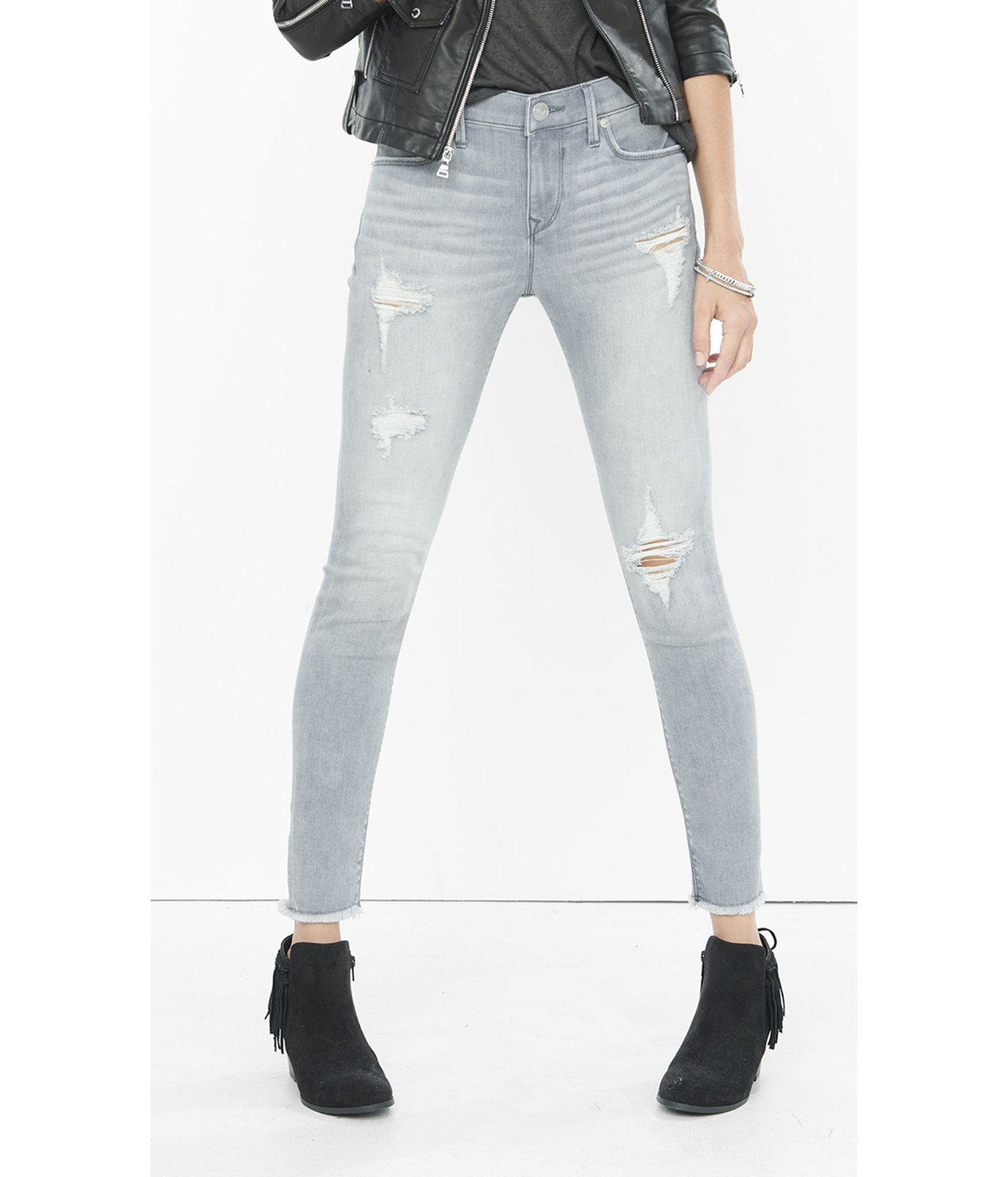 express skinny mid rise jeans