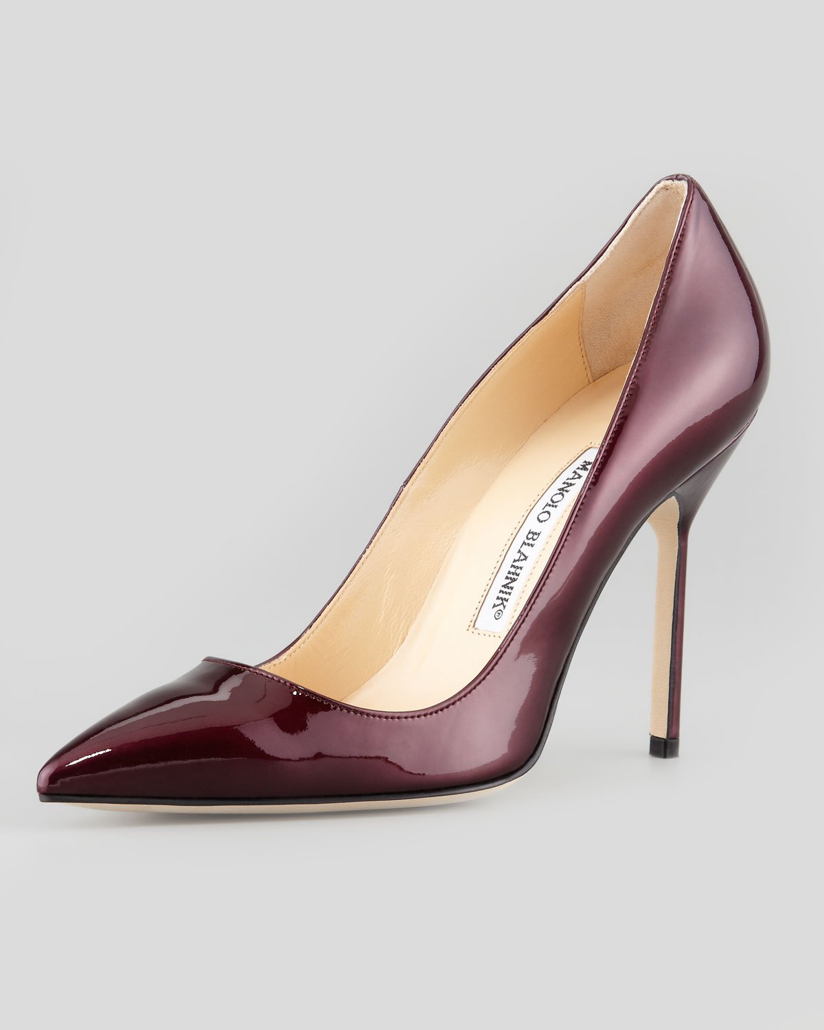manolo blahnik bb patent