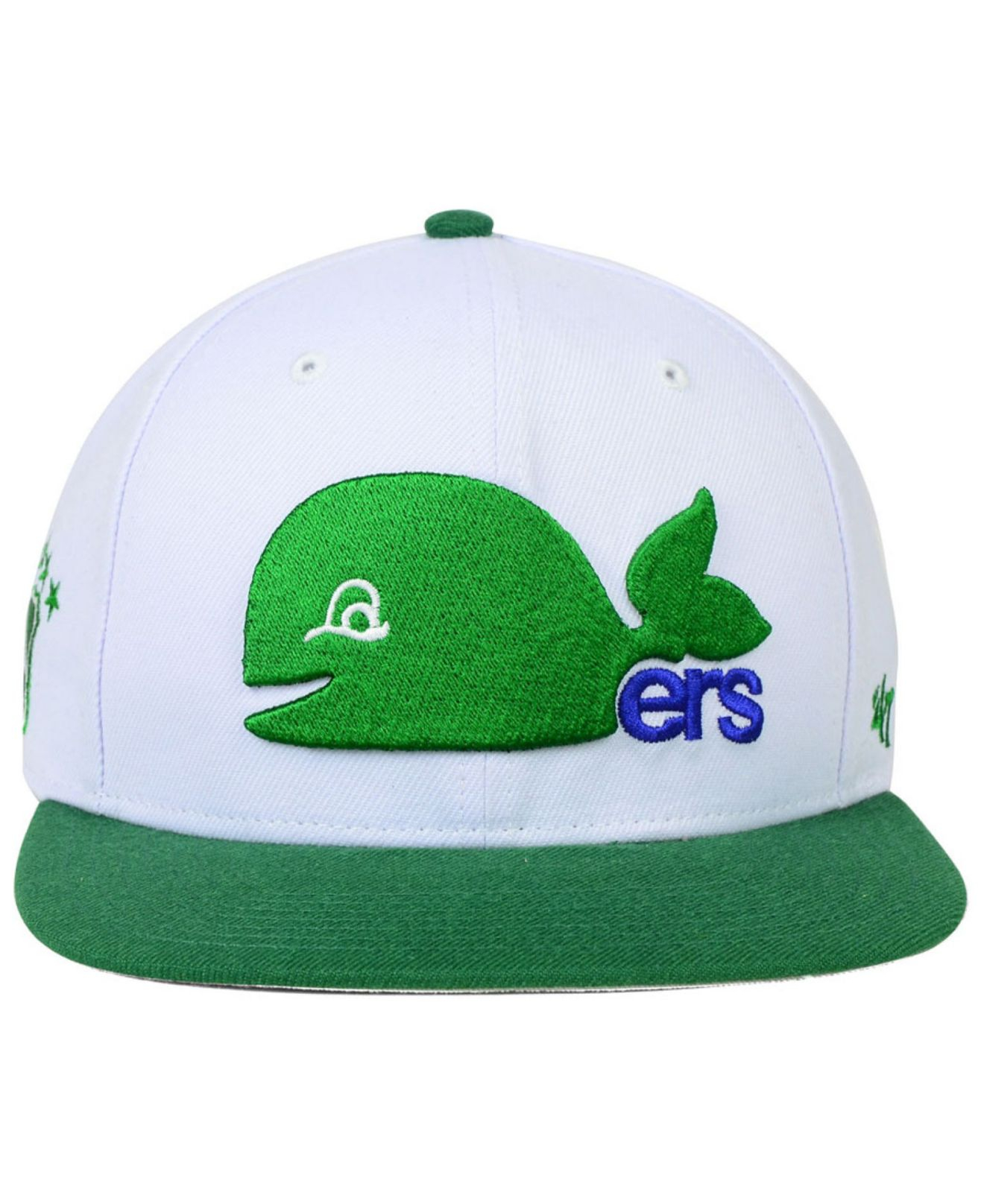 Trucker  Mens 47 Brand Hartford Whalers Vintage Trucker Kelly