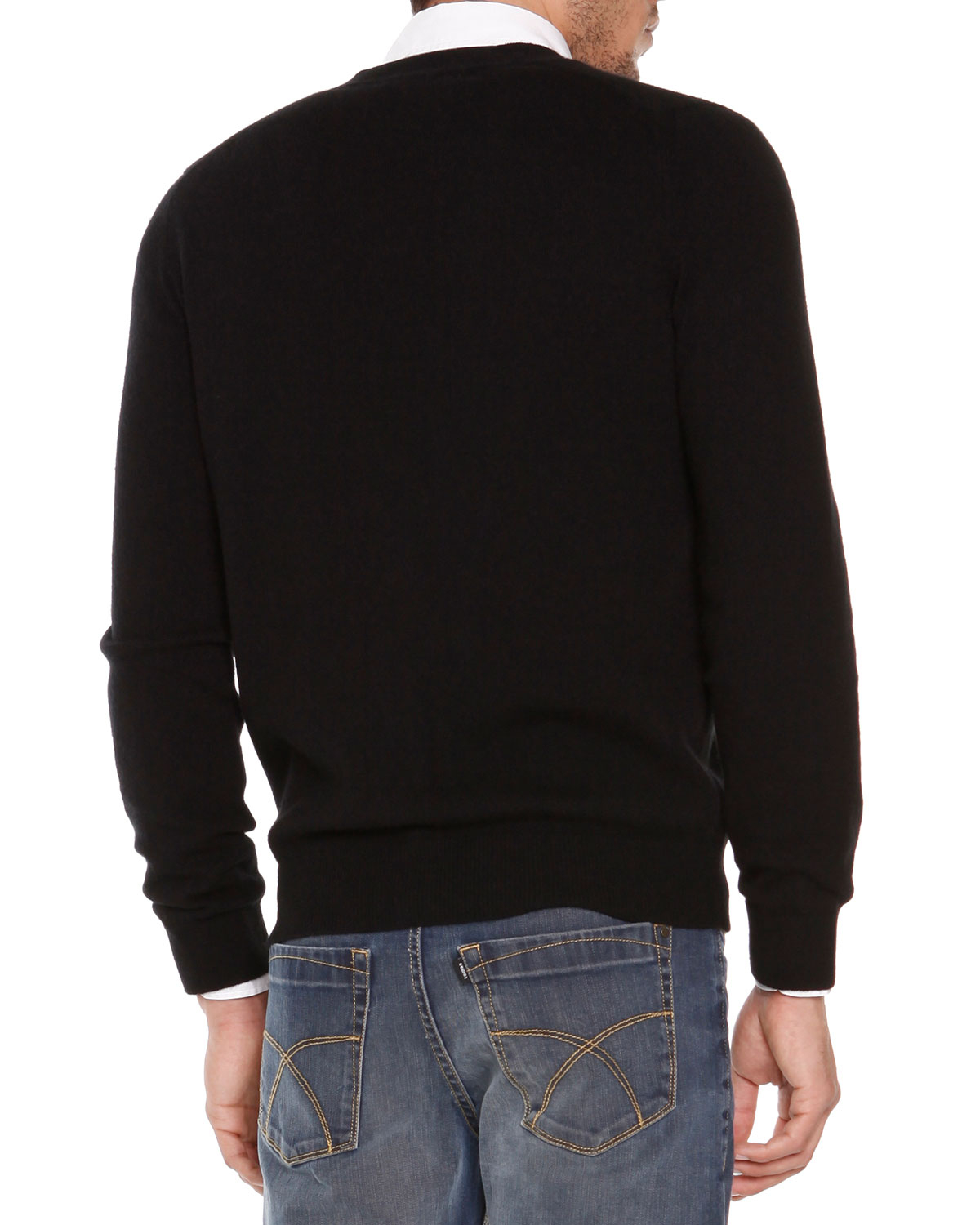 tomas maier layer cardigan in black for tomas maier layer cardigan in black for