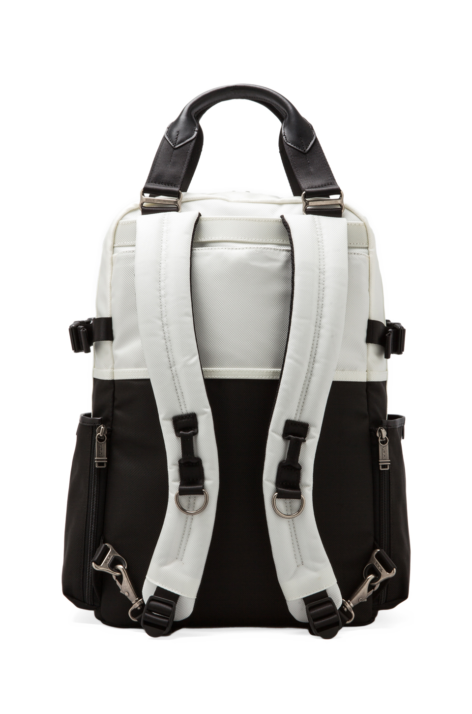 Tumi Alpha Bravo Lejeune Backpack Tote in Black White | Lyst