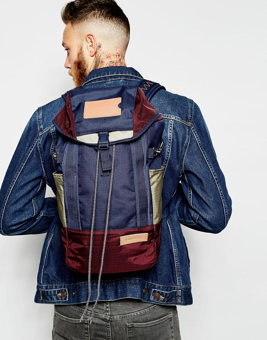 eastpak fluster merge full black backpack