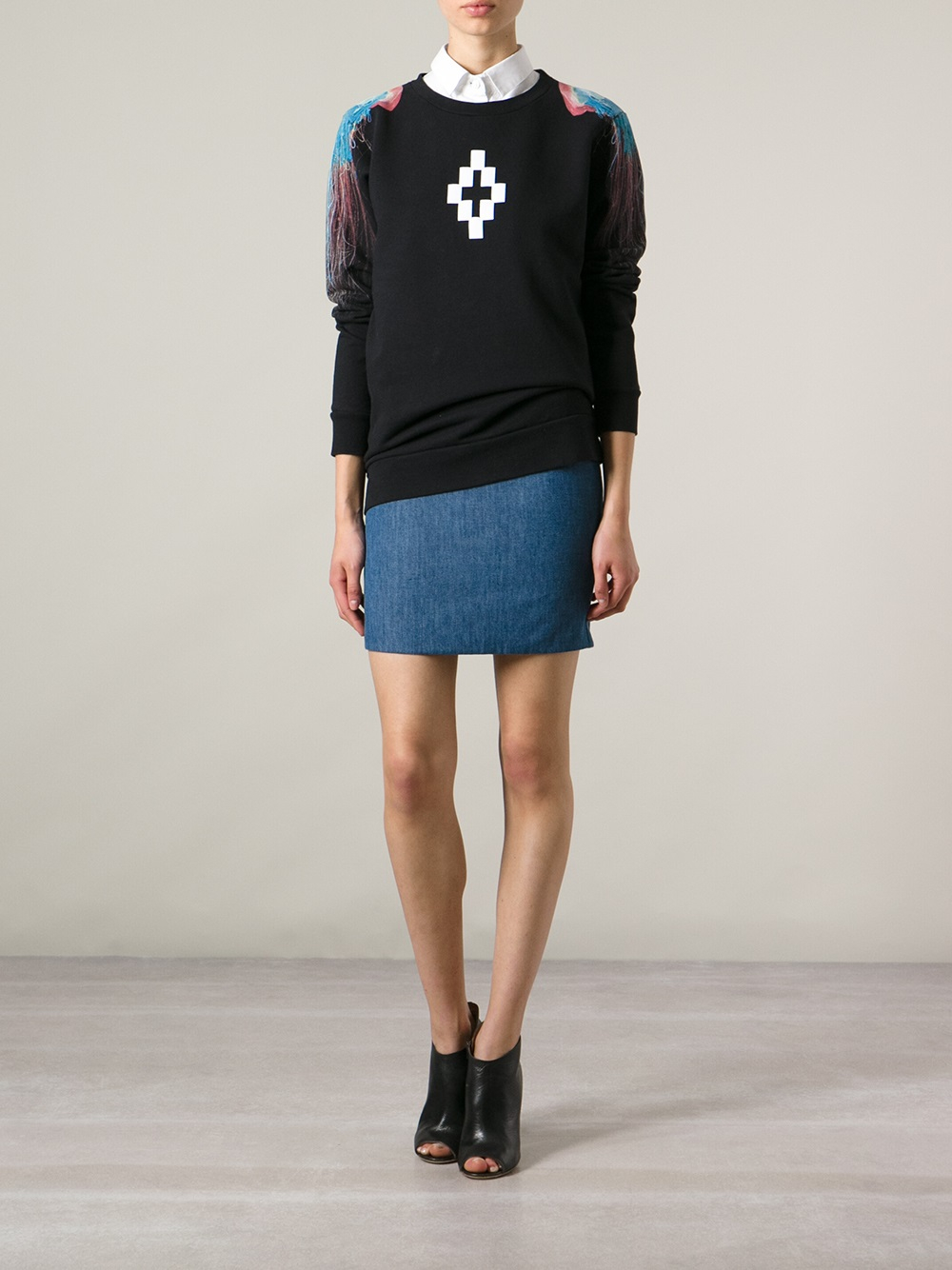 Marcelo Burlon Jellyfish Sweater in Black - Lyst