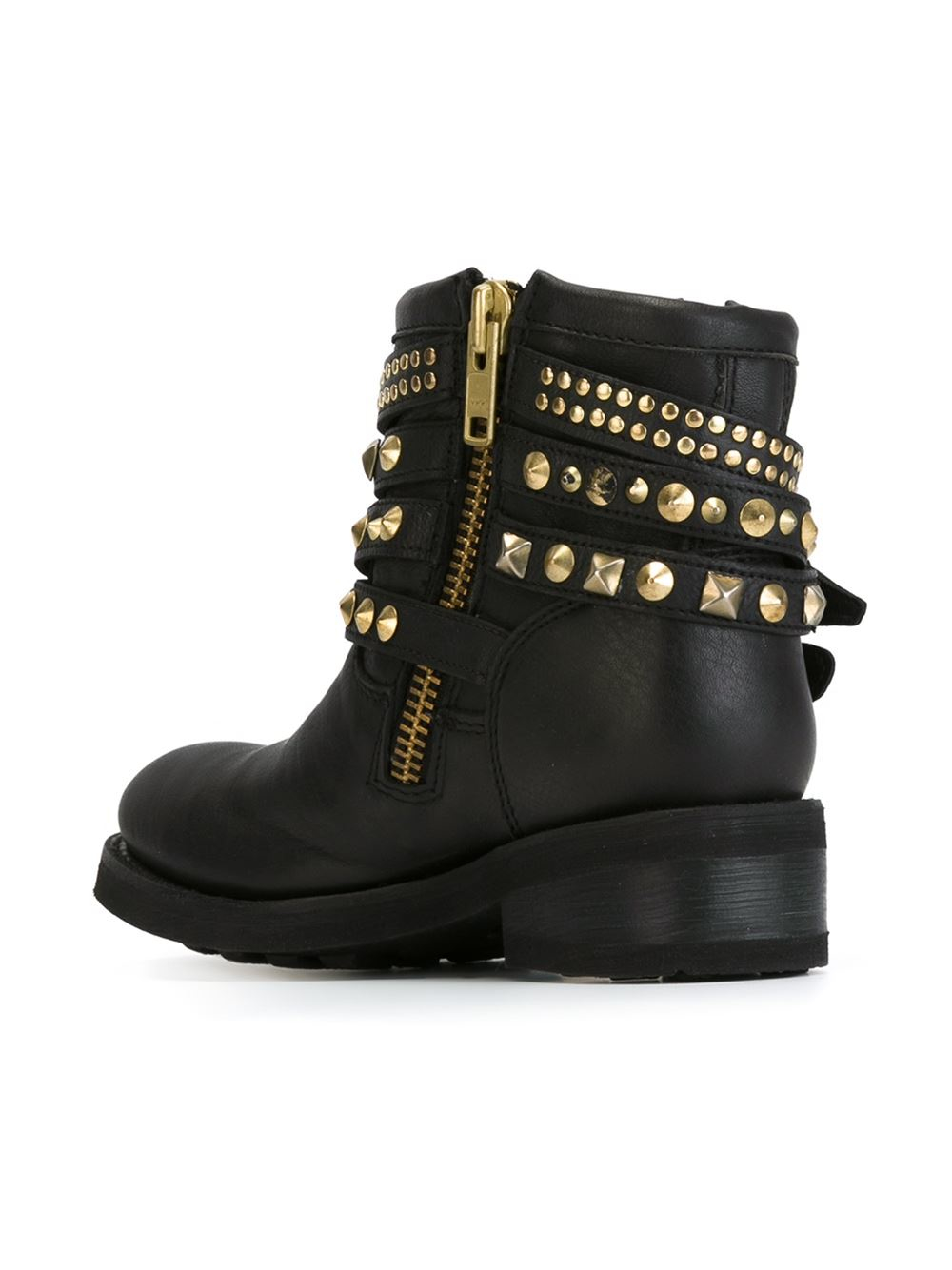 ash tatum biker boots