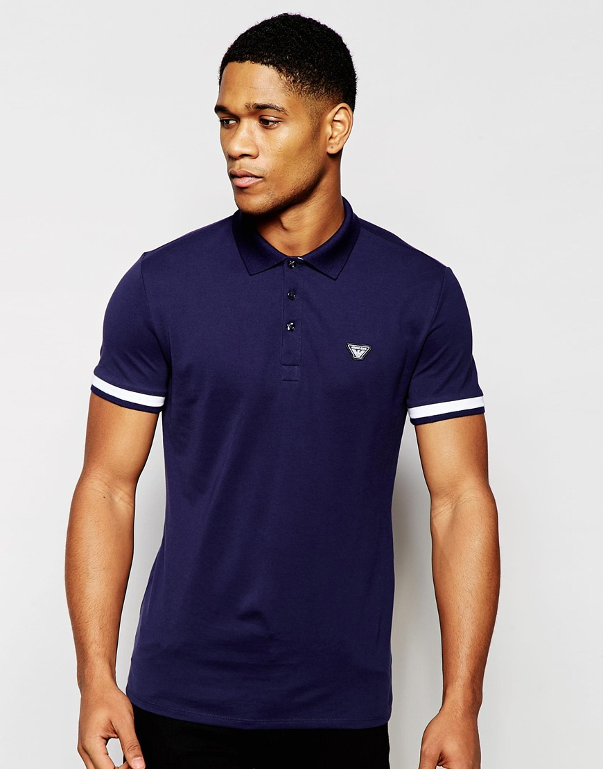 navy blue polo with jeans