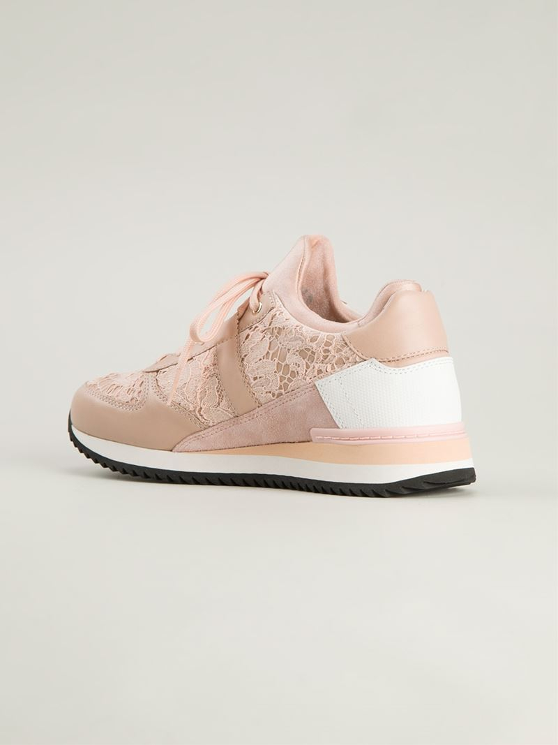 dolce gabbana lace sneakers